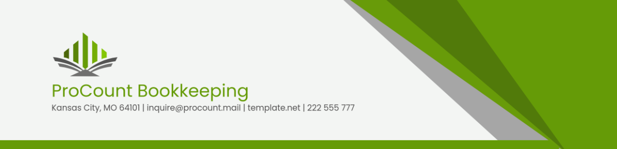 Bookkeeping Header