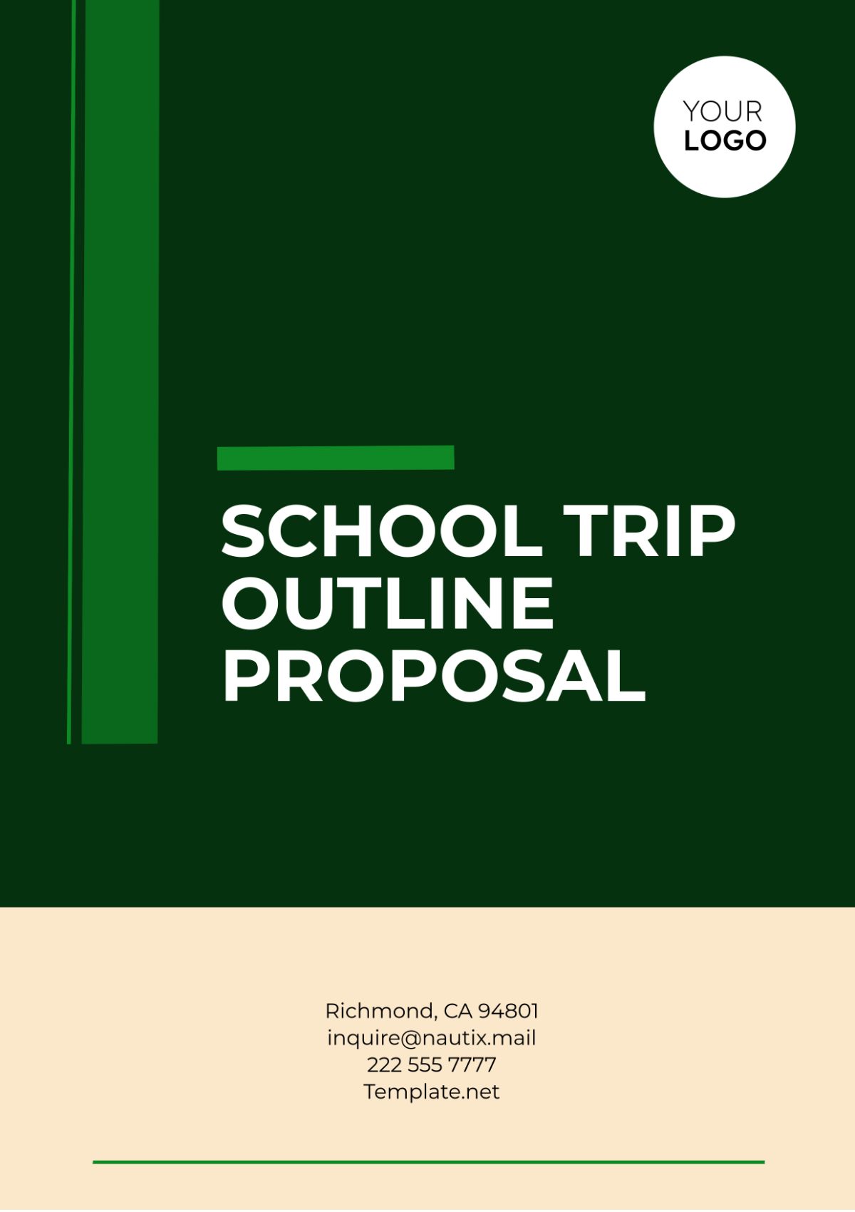 School Trip Outline Proposal Template - Edit Online & Download