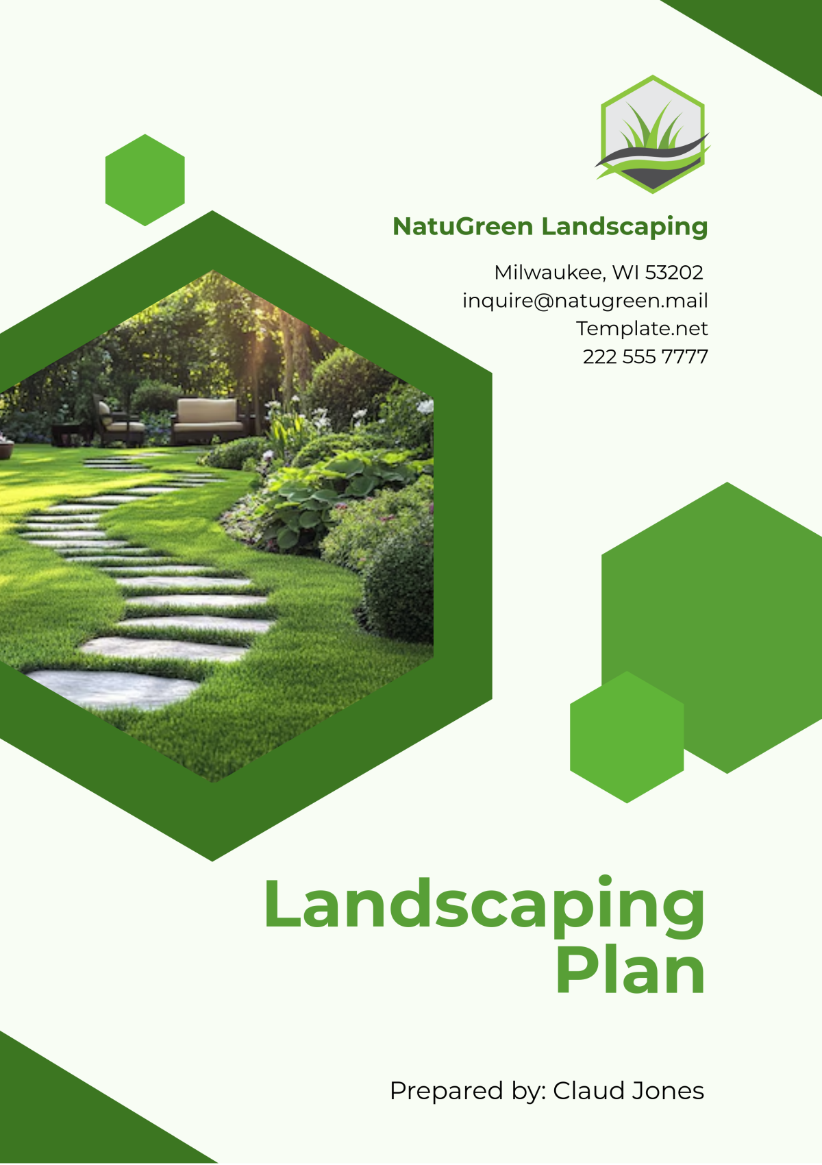 Landscaping Plan Template - Edit Online & Download