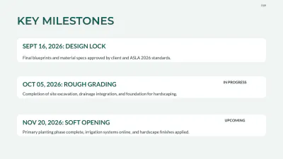 Free Landscaping Project Plan Template to Edit Online