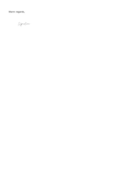 Free Landscaping Letter Template to Edit Online