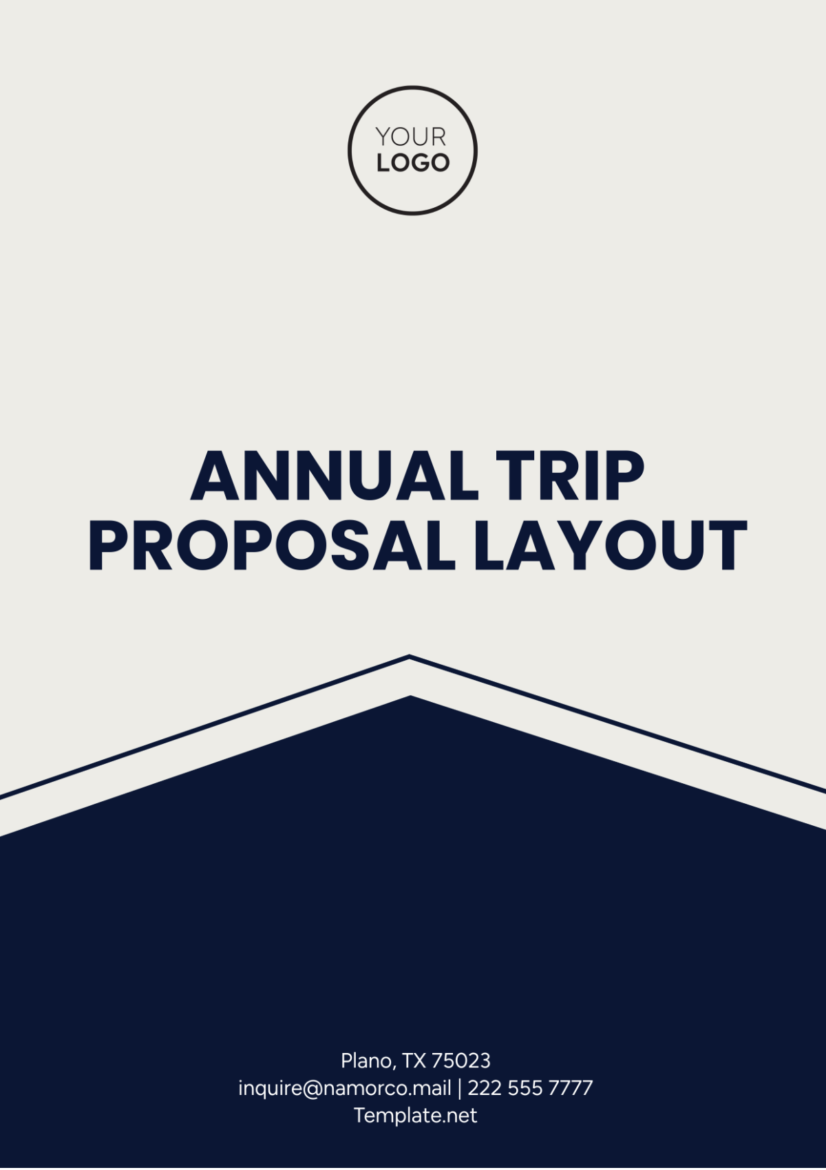 Annual Trip Proposal Layout Template - Edit Online & Download