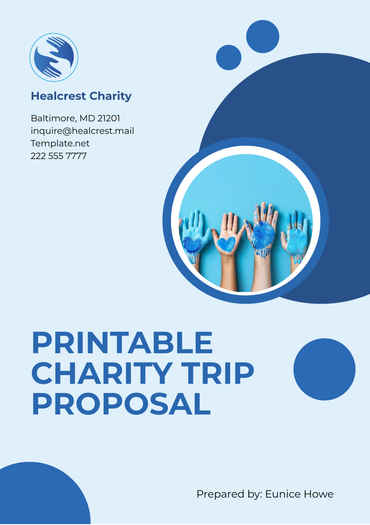 Printable Charity Trip Proposal Template - Edit Online & Download