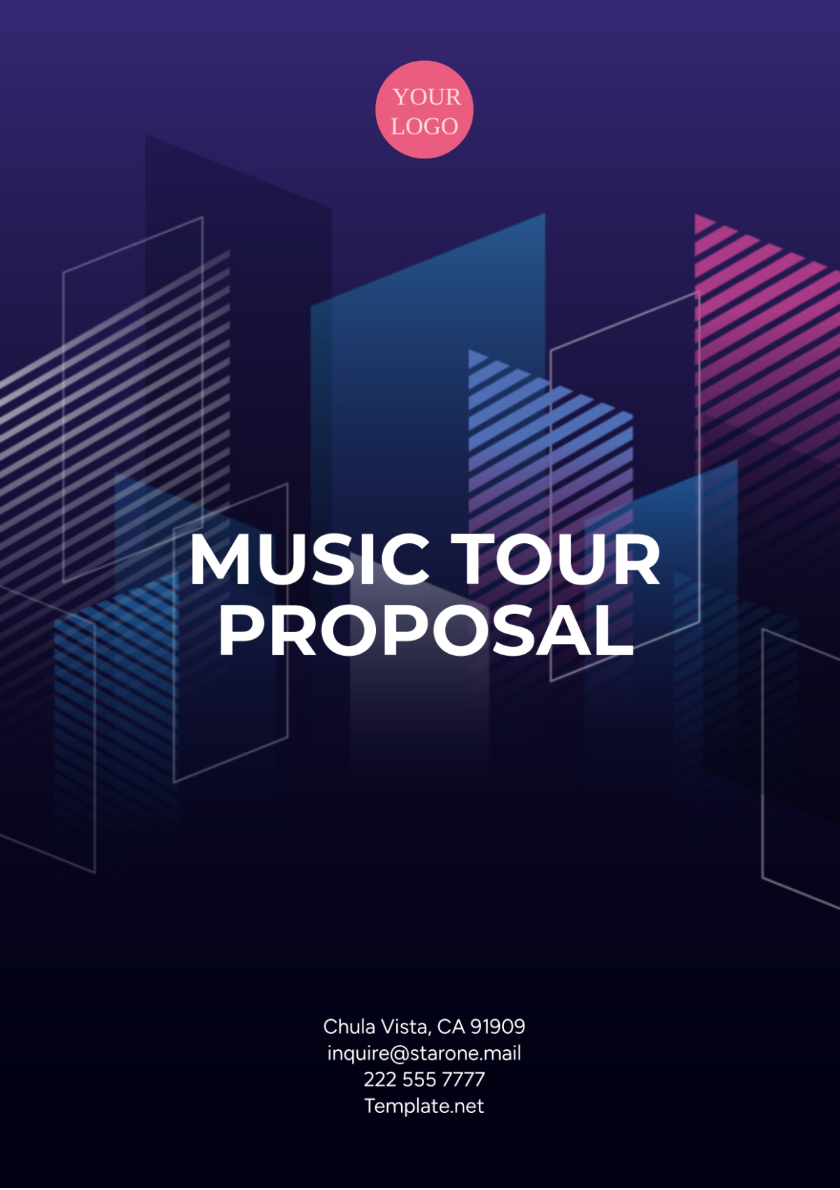 Music Tour Proposal Template - Edit Online & Download