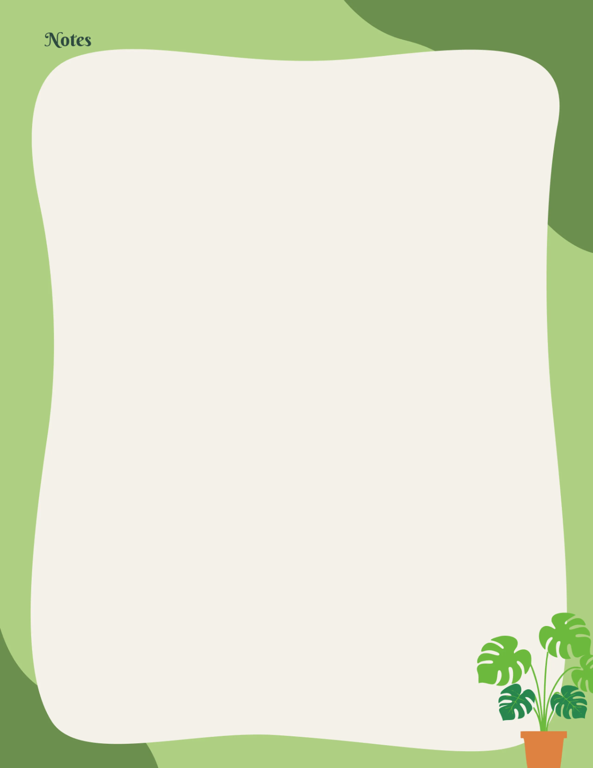 Free Landscaping Planner Template to Edit Online