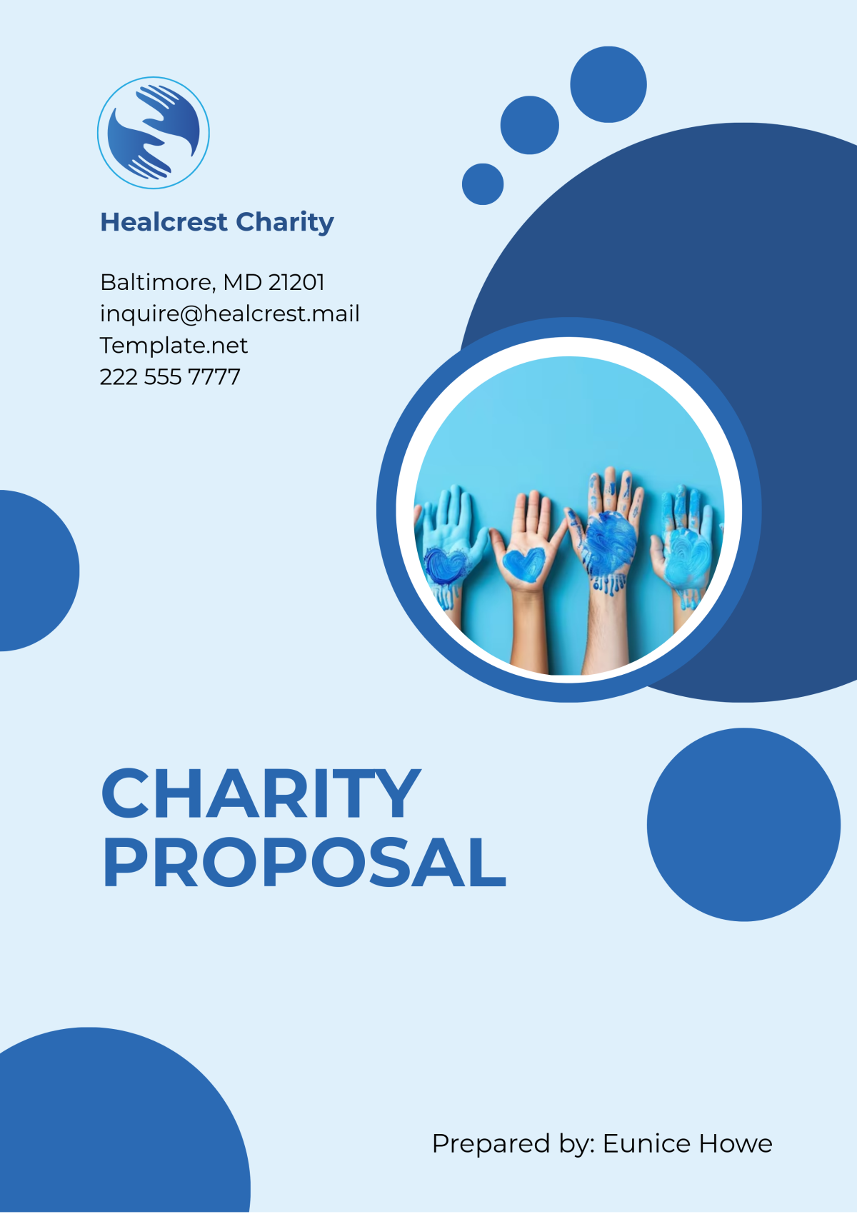 Charity Proposal Template - Edit Online & Download