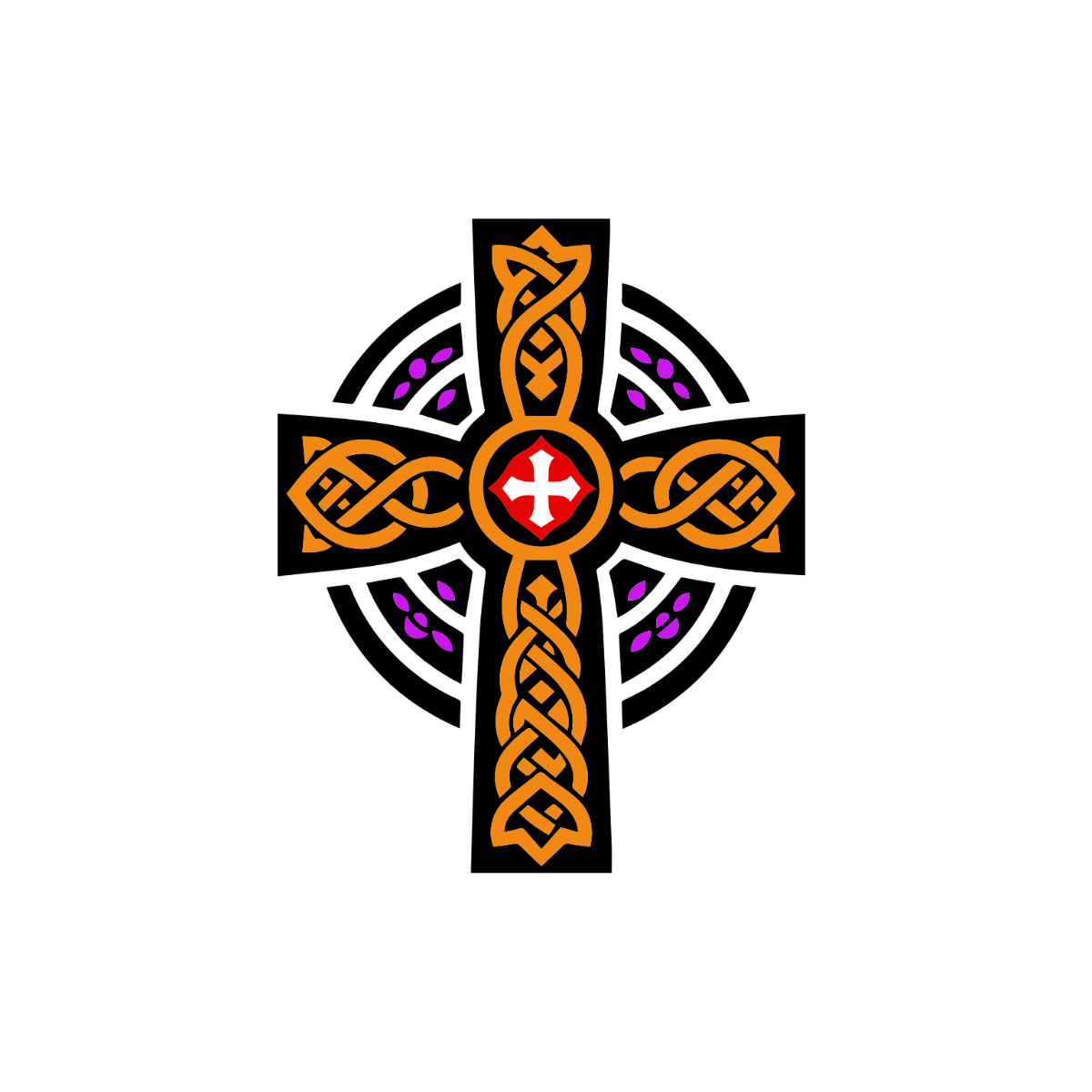 Celtic Cross Clipart - Edit Online | Template.net