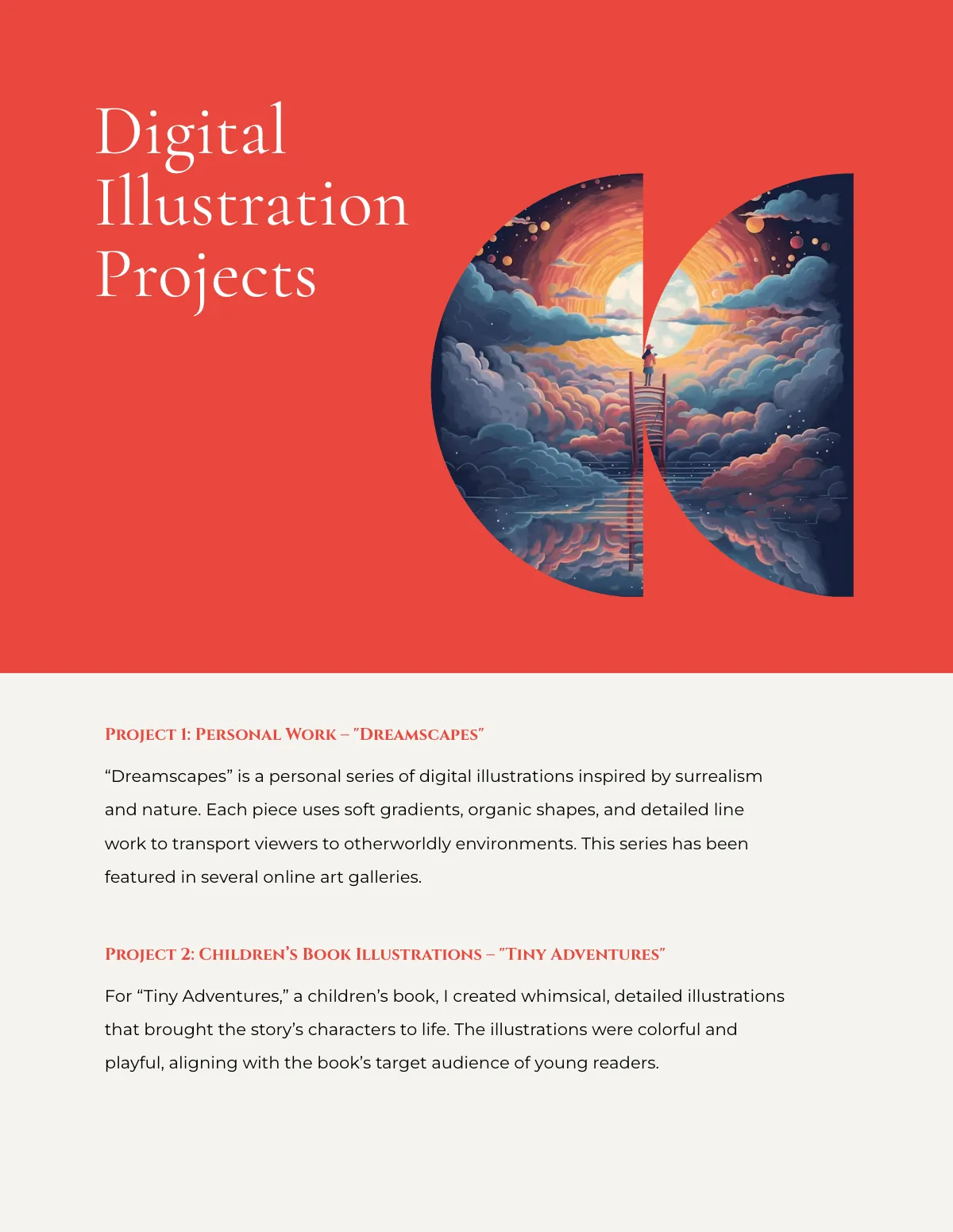 Free Portfolio Design Template to Edit Online