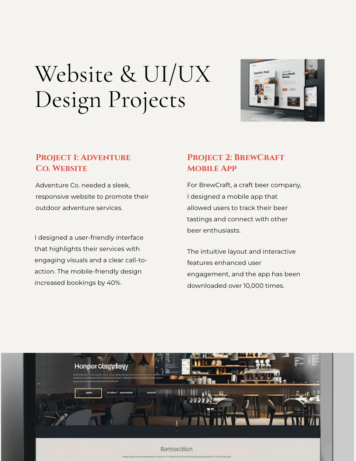 Free Portfolio Design Template to Edit Online