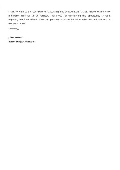 Free Sample Letter of Intent Template to Edit Online