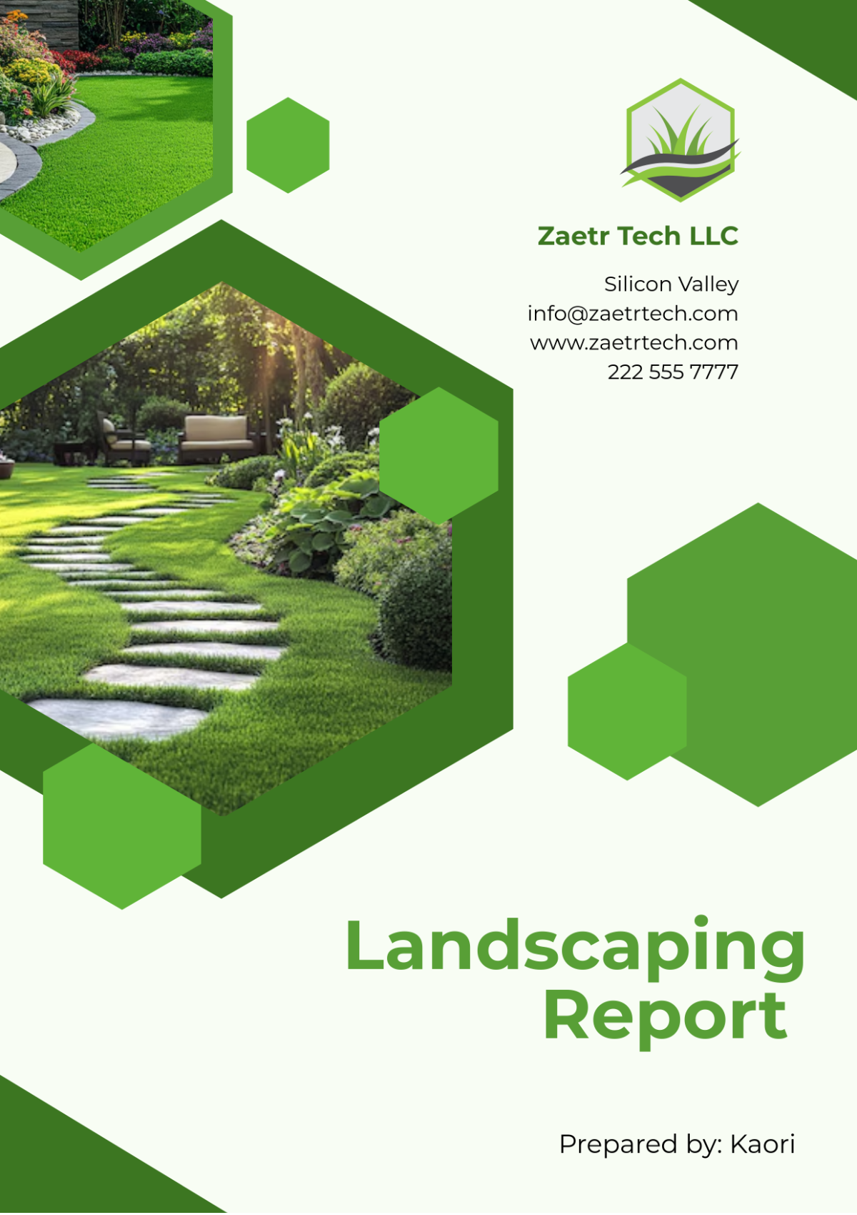 Landscaping Report Template - Edit Online & Download