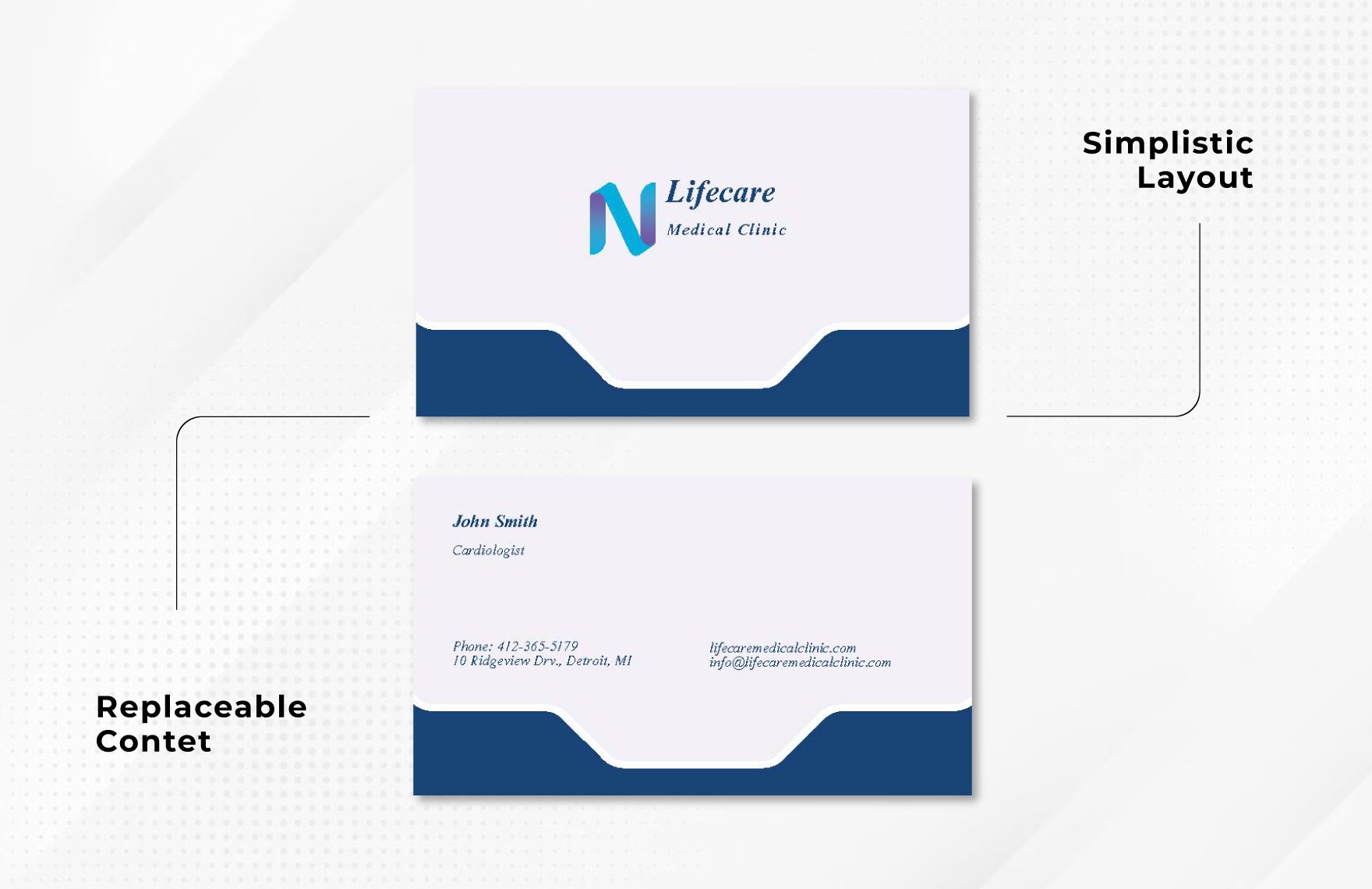 Clinic Business Card Template