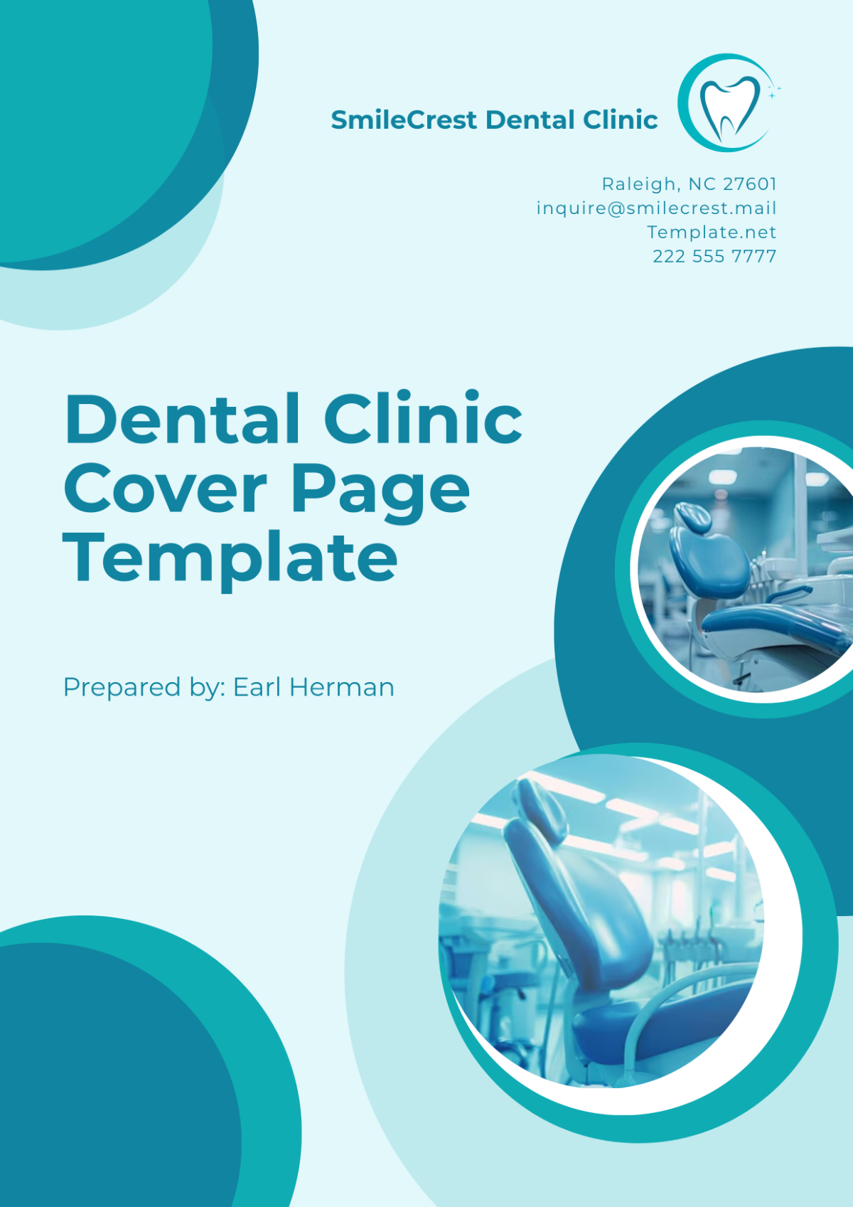 Dental Clinic Cover Page