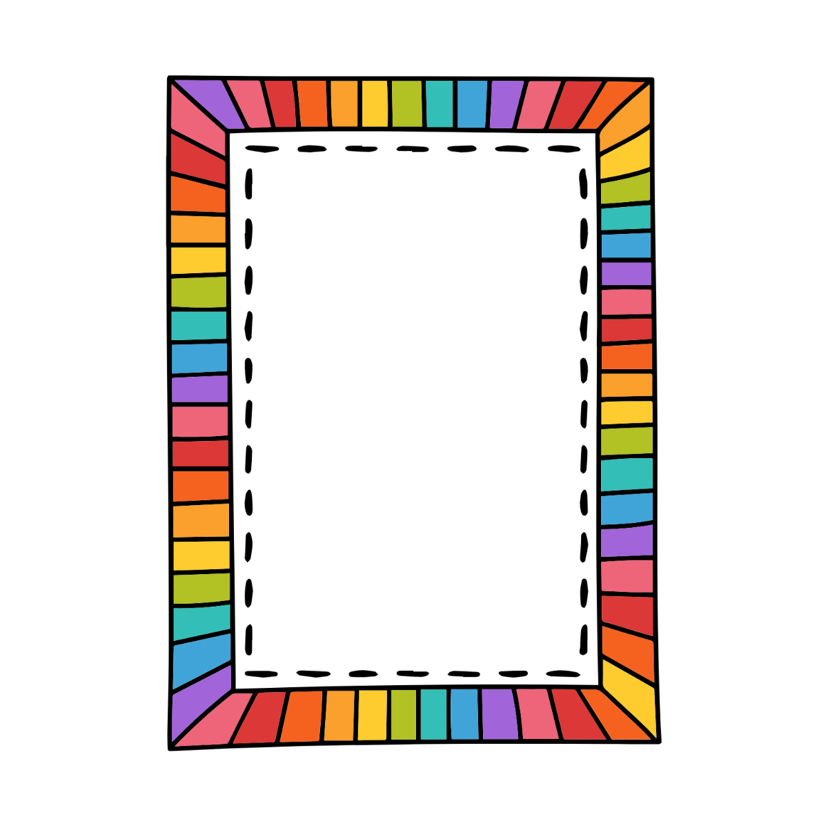 Colorful Frame Clipart - Edit Online | Template.net