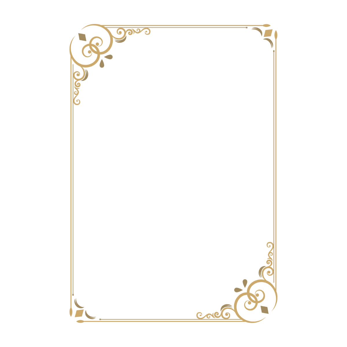 Vintage Frame Clipart - Edit Online | Template.net