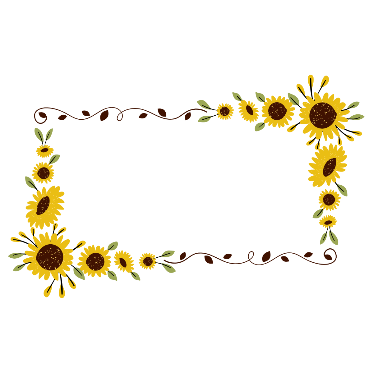 Floral Frame Clipart - Edit Online | Template.net