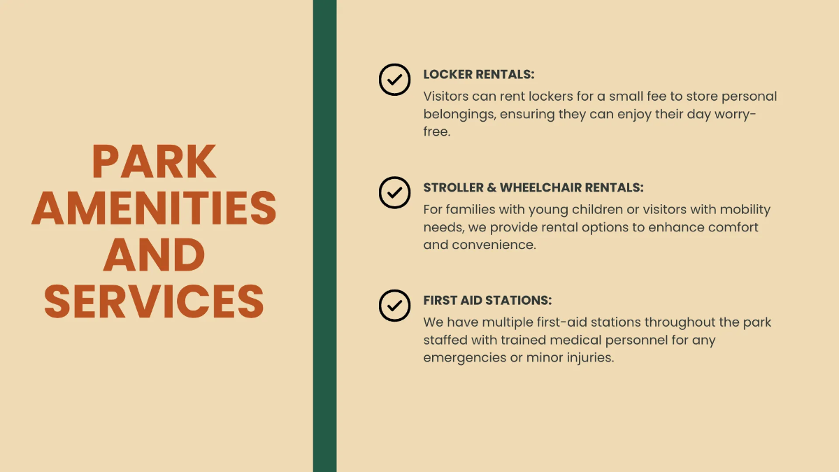 Free Amusement Park Presentation Template to Edit Online
