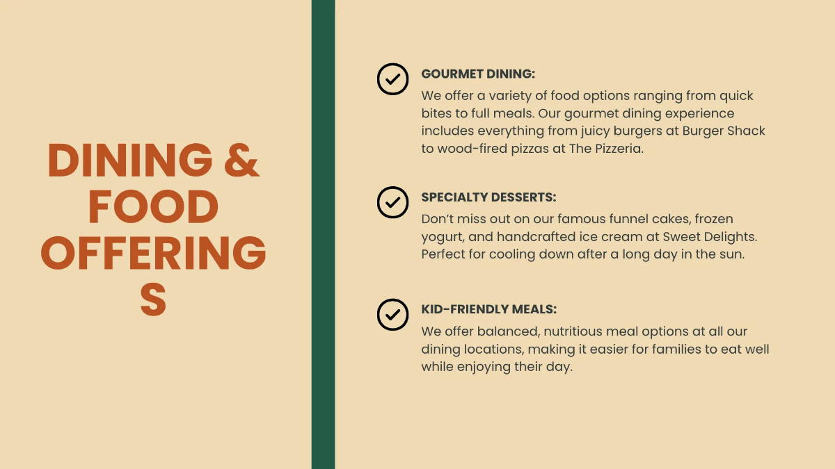 Free Amusement Park Presentation Template to Edit Online