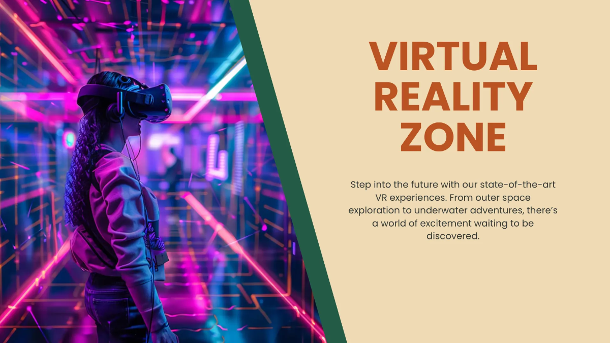 Free Amusement Park Presentation Template to Edit Online