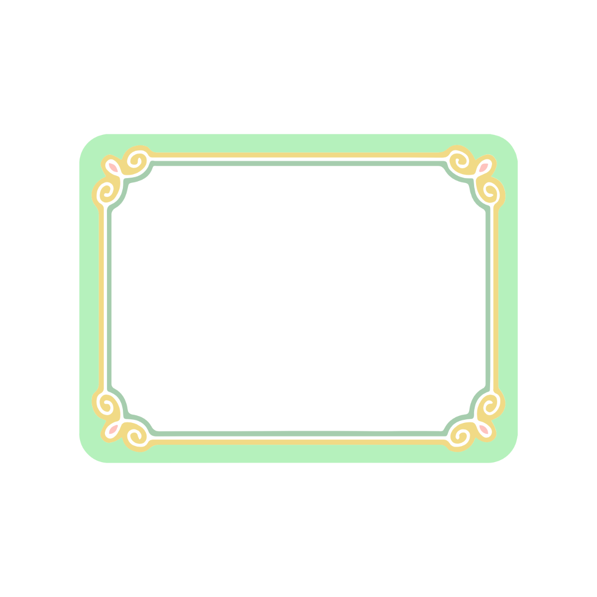 Elegant Frame Clipart  - Edit Online | Template.net