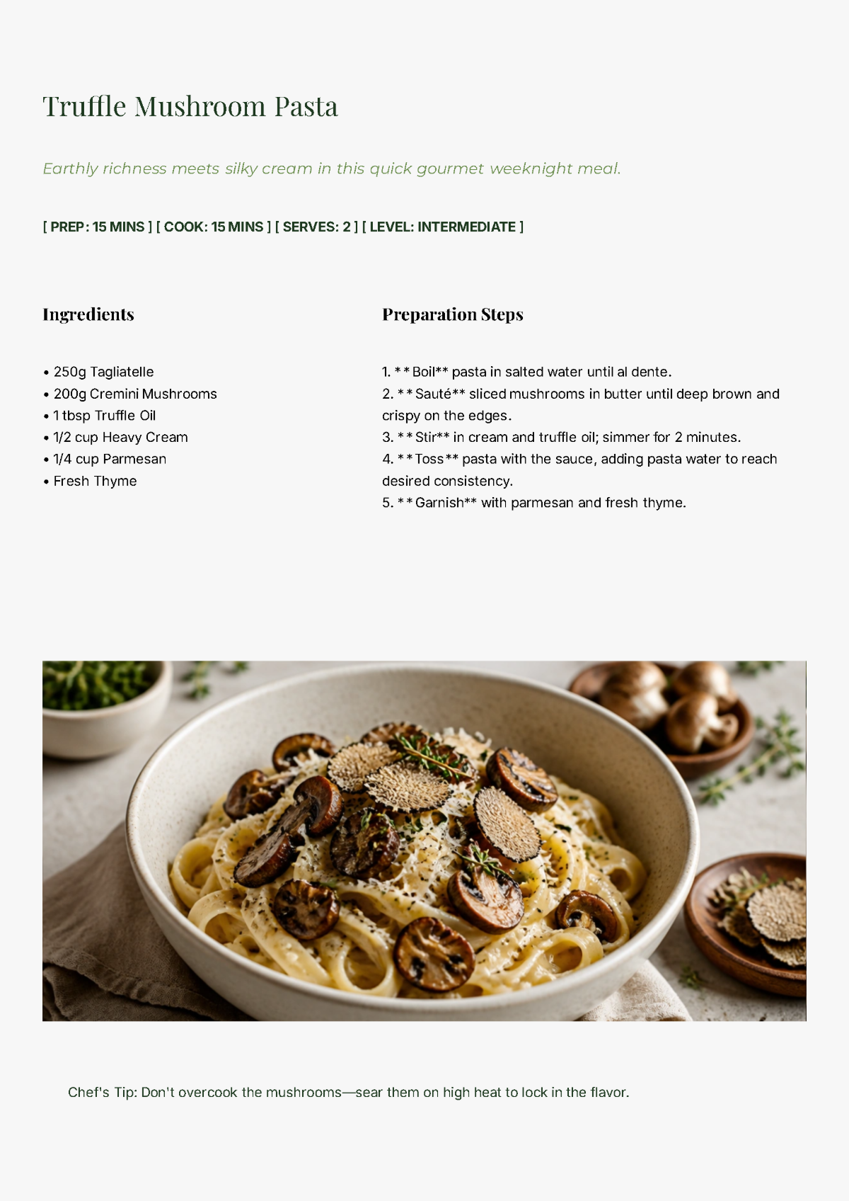 Free Cookbook with Photos Template to Edit Online