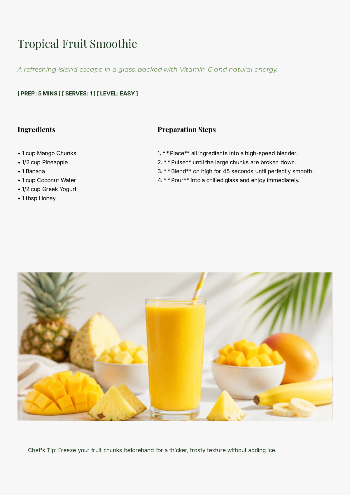 Free Cookbook with Photos Template to Edit Online