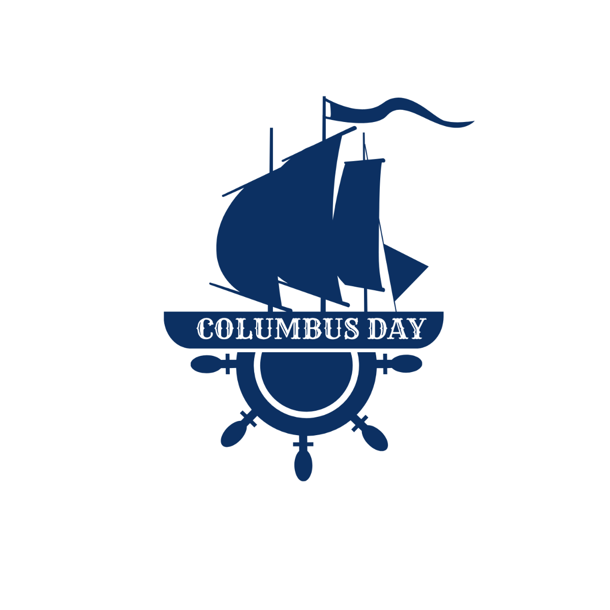 Columbus Day Logo