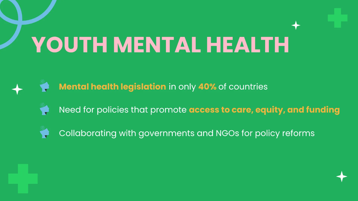 Free World Mental Health Day Presentation Template to Edit Online