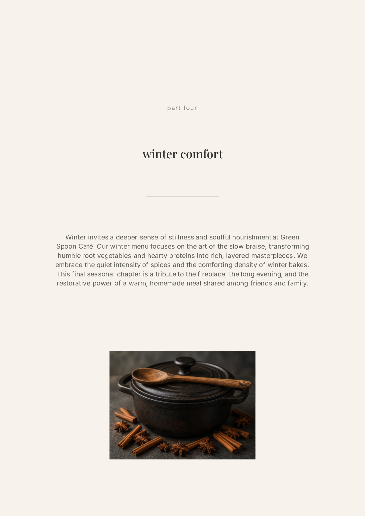 Free Minimalist Cookbook Background Template to Edit Online