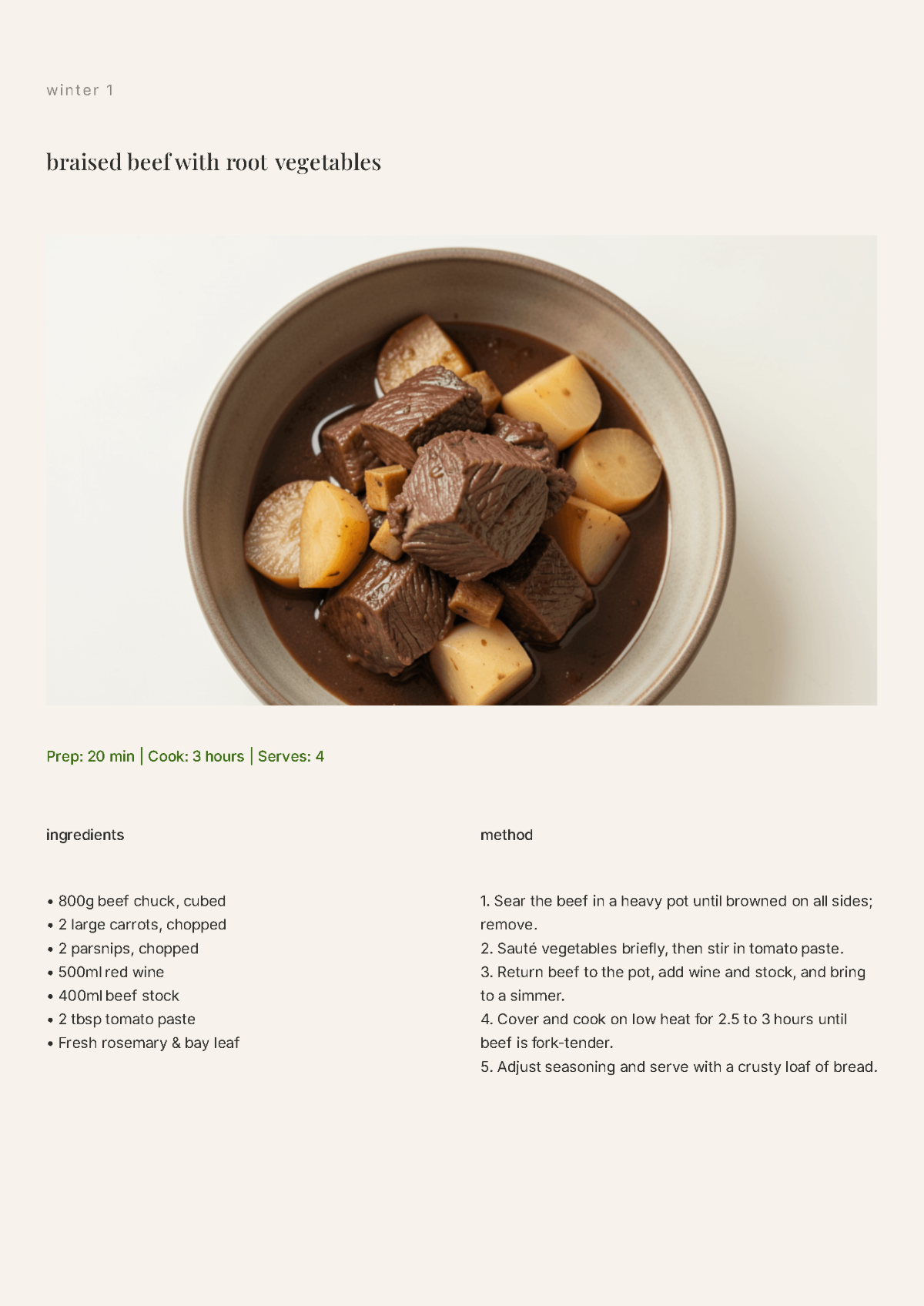 Free Minimalist Cookbook Background Template to Edit Online