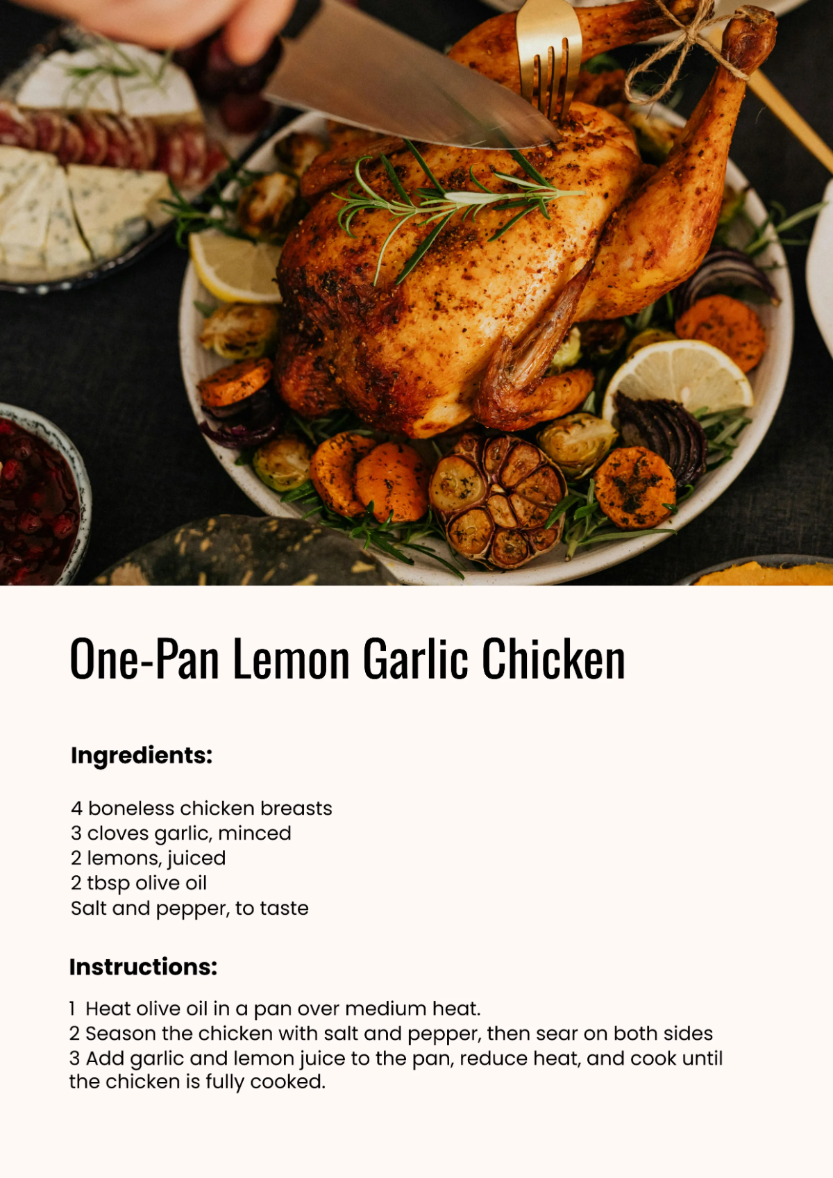 Free Minimalist Cookbook Background Template to Edit Online Free Minimalist Cookbook Background Template to Edit Online