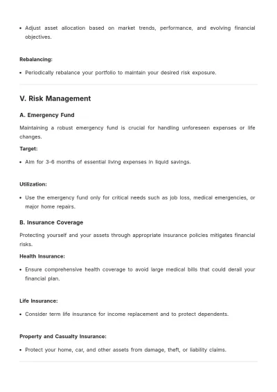 Free 3-Year Financial Plan Template to Edit Online