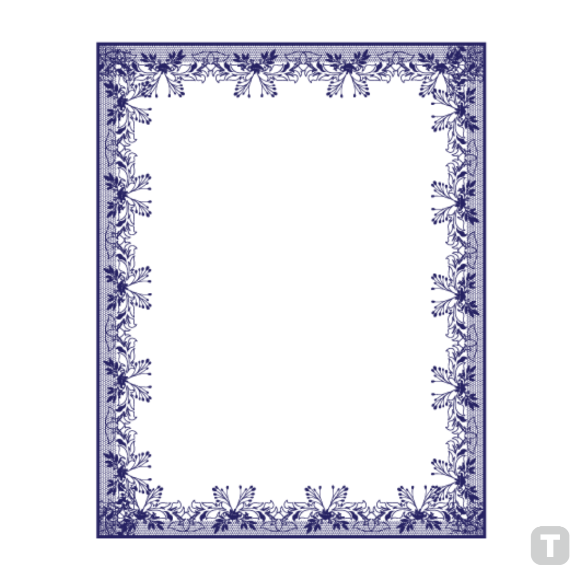 Lace Frame Clipart - Edit Online | Template.net