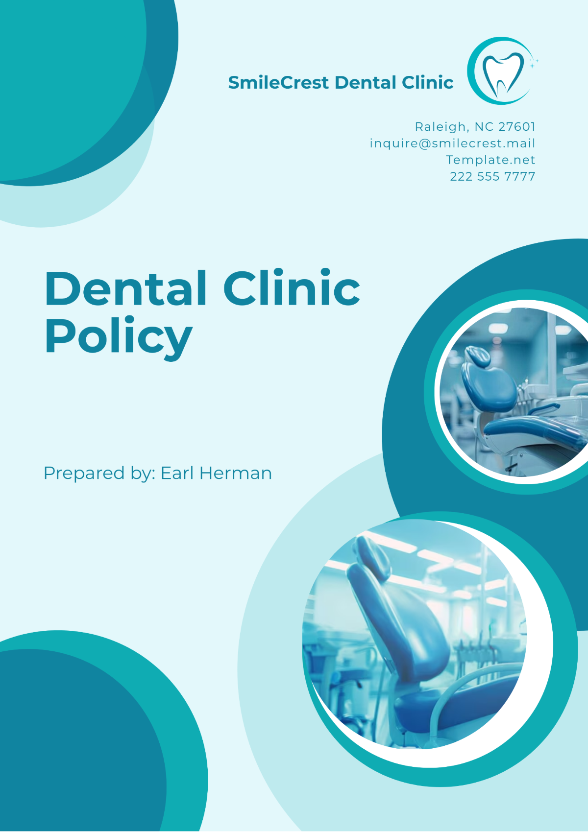 Dental Clinic Policy Template - Edit Online & Download