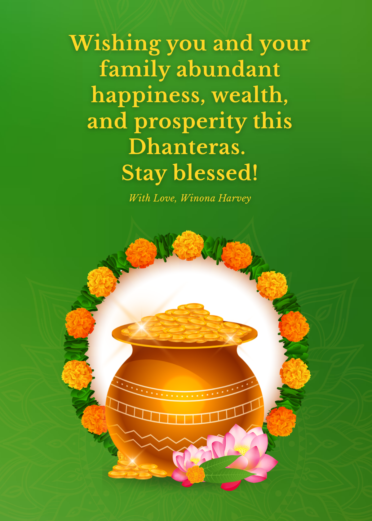 Happy Dhanteras Wishes