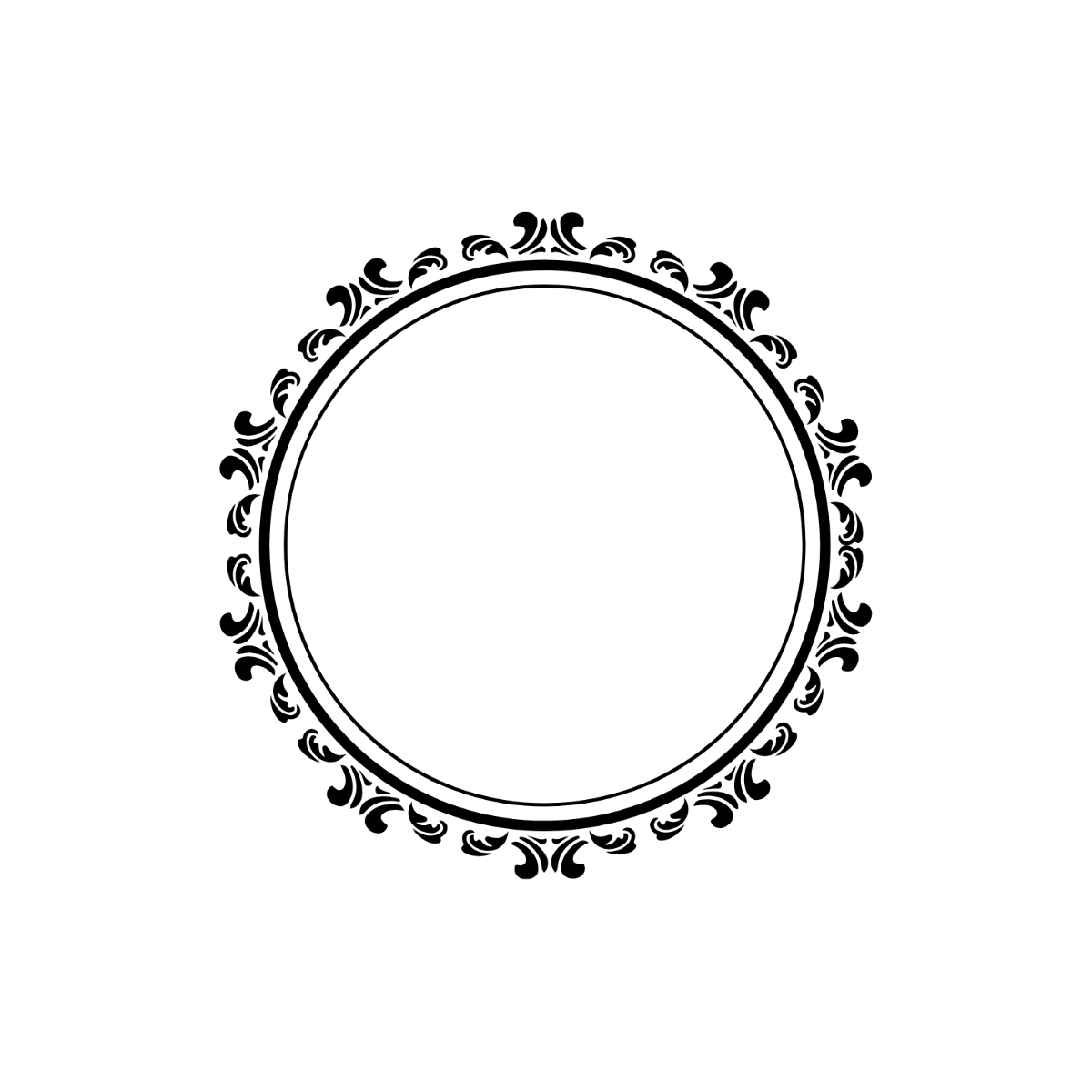 Intricate Frame Clipart - Edit Online | Template.net