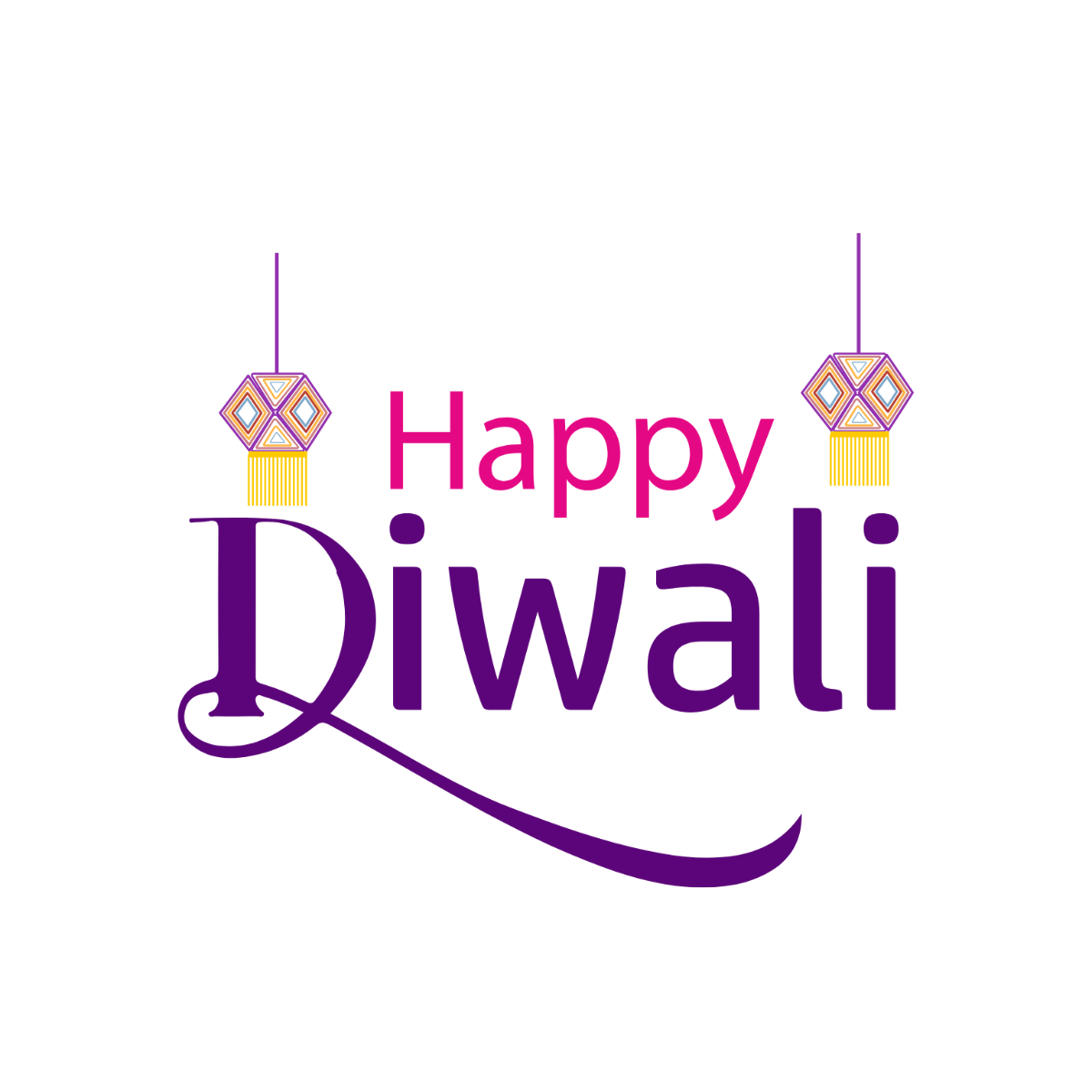 Diwali Text- Edit Online - Edit Online | Template.net