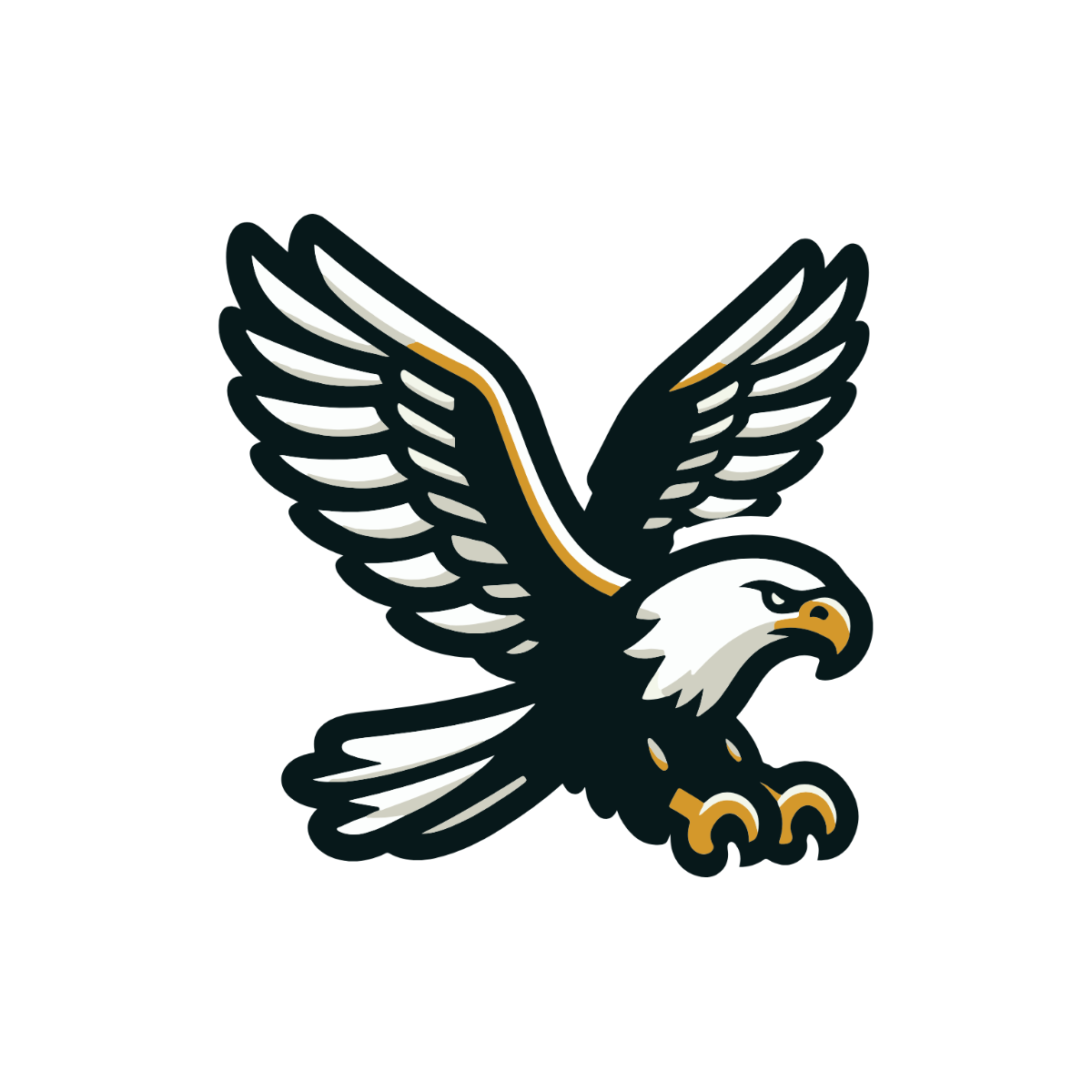 Flying Eagle Clipart - Edit Online & Download