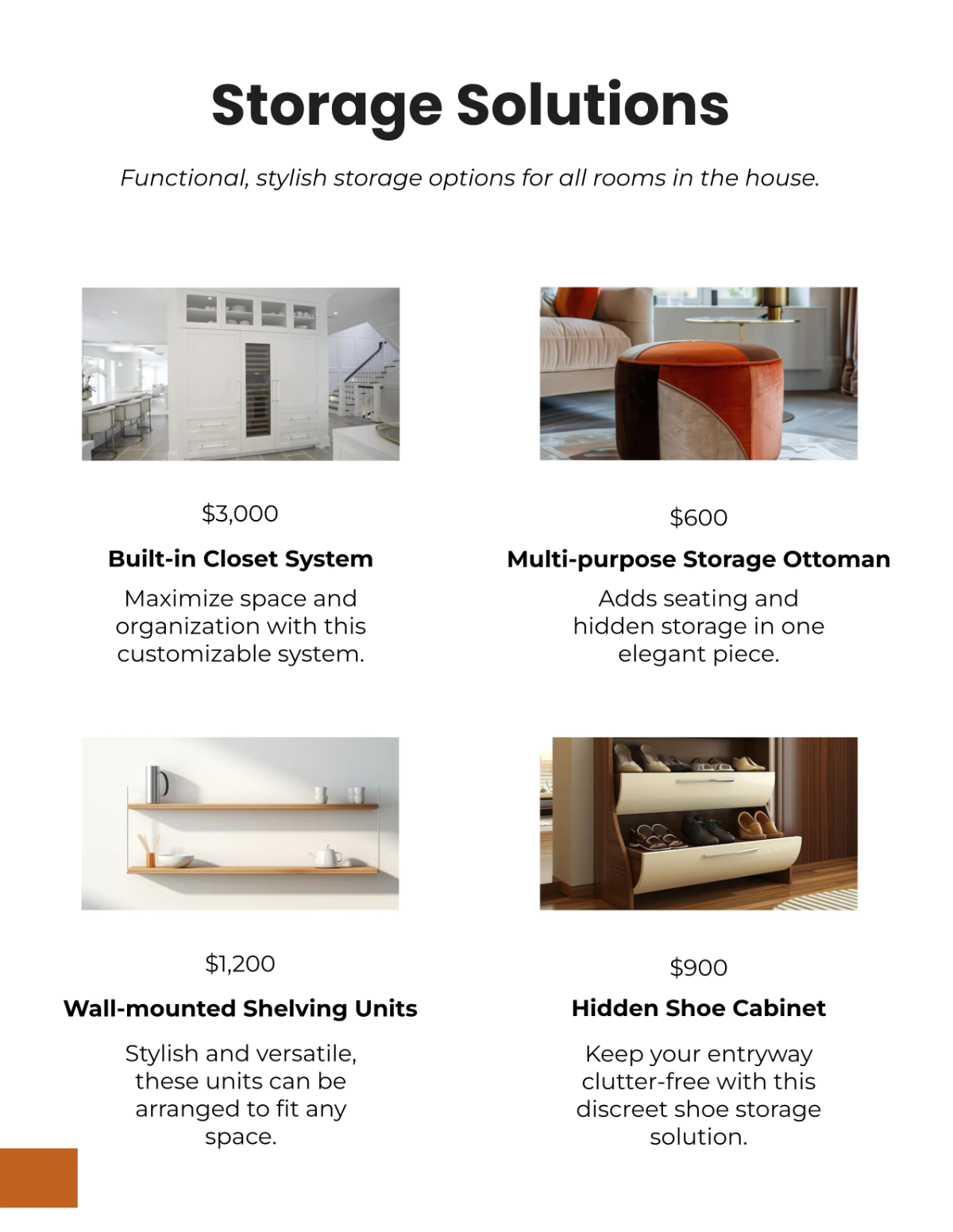 Free Furniture Store Catalog Template to Edit Online