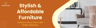 Free Furniture Store Billboard Template to Edit Online