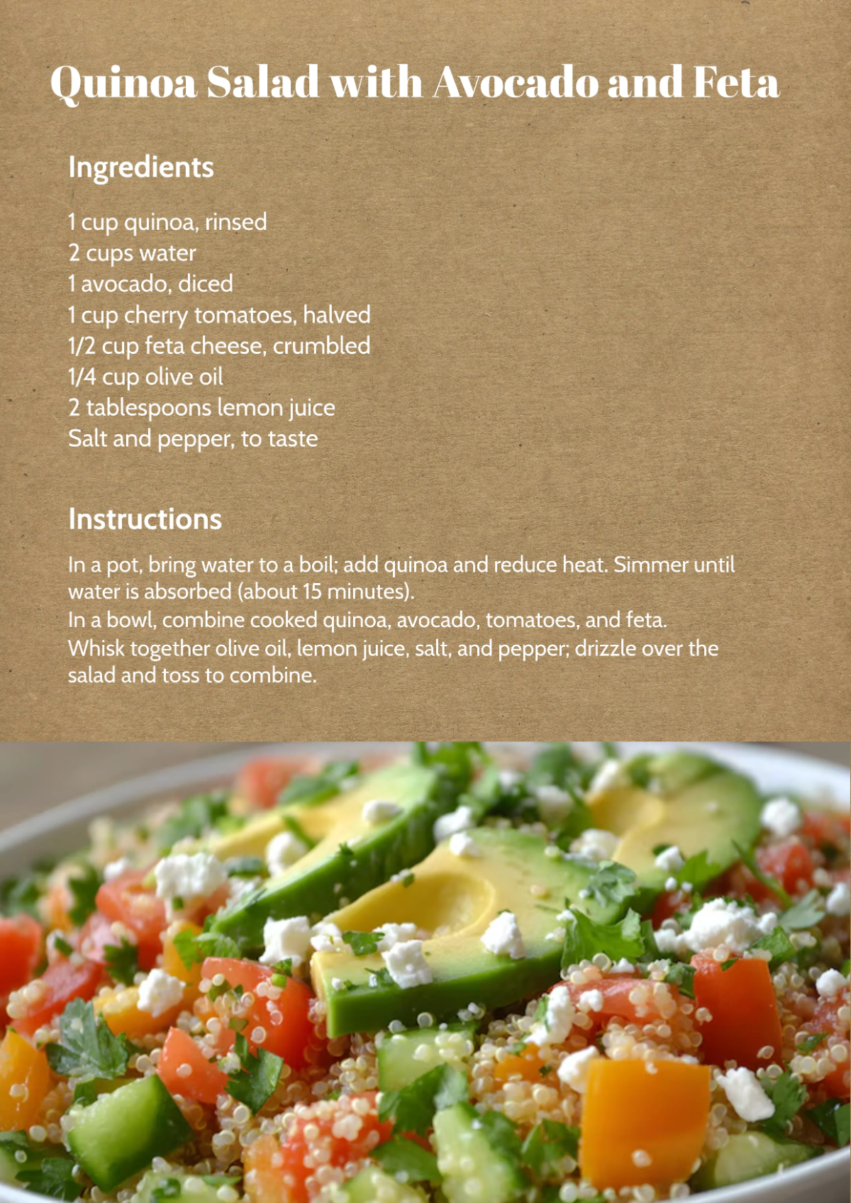 Free DIY Cookbook Template to Edit Online