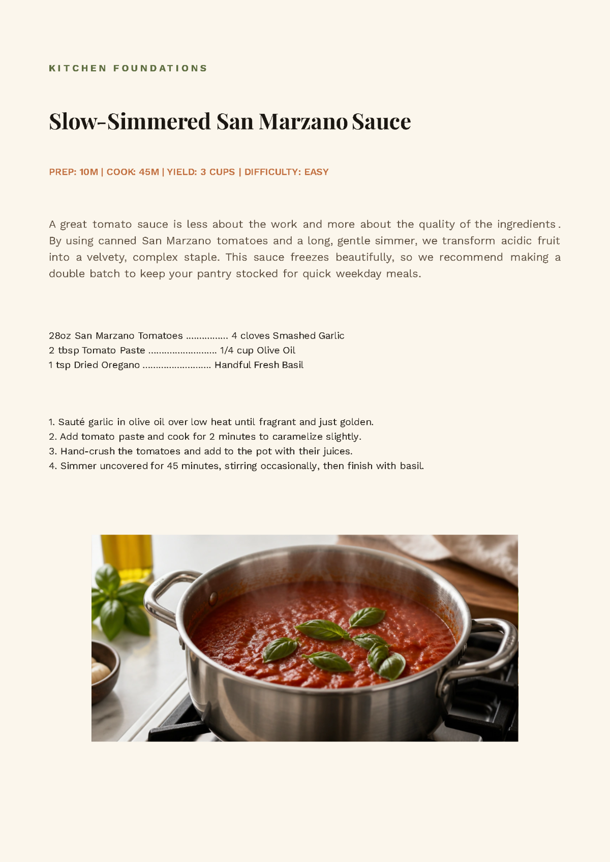 Free DIY Cookbook Template to Edit Online