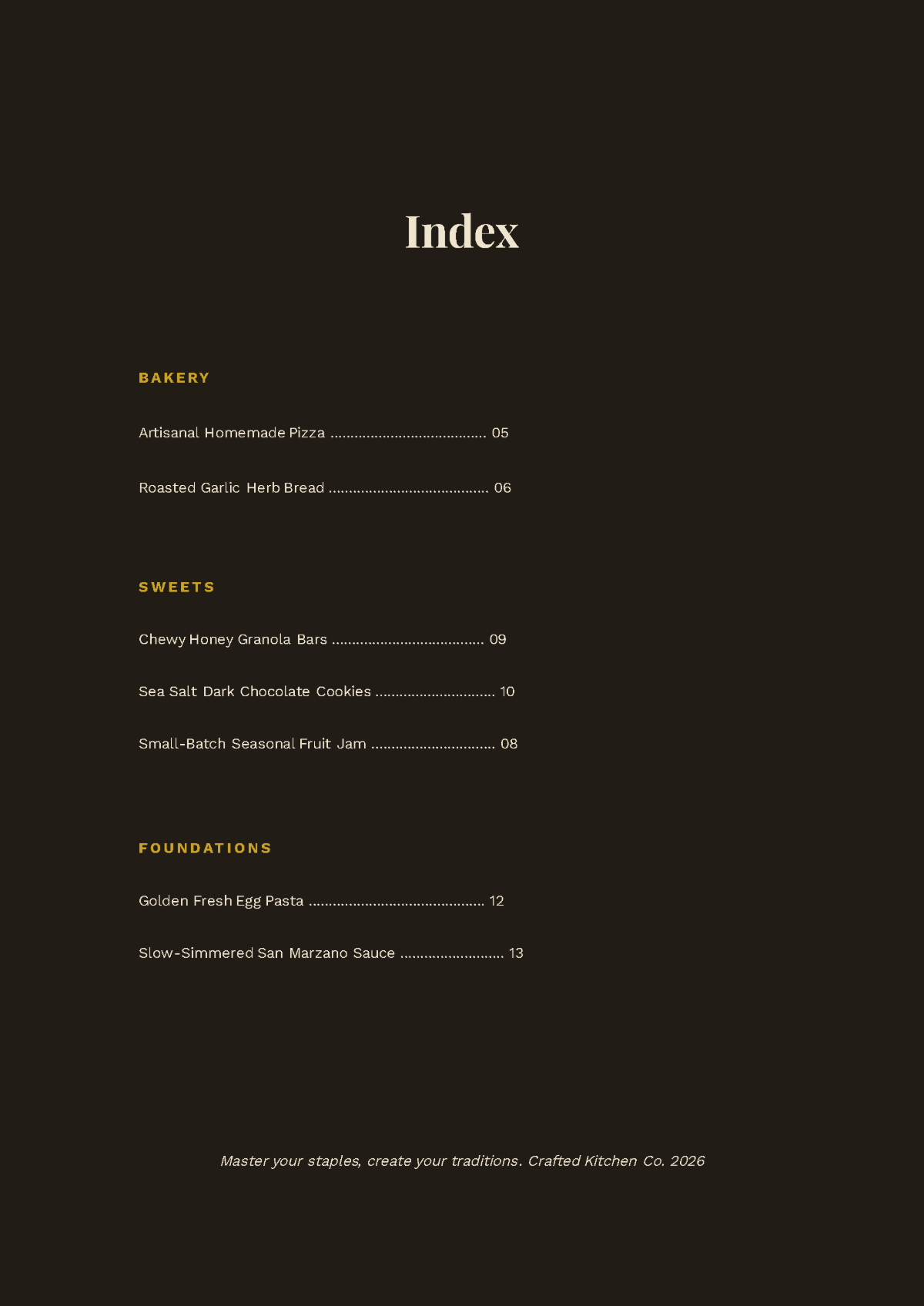 Free DIY Cookbook Template to Edit Online