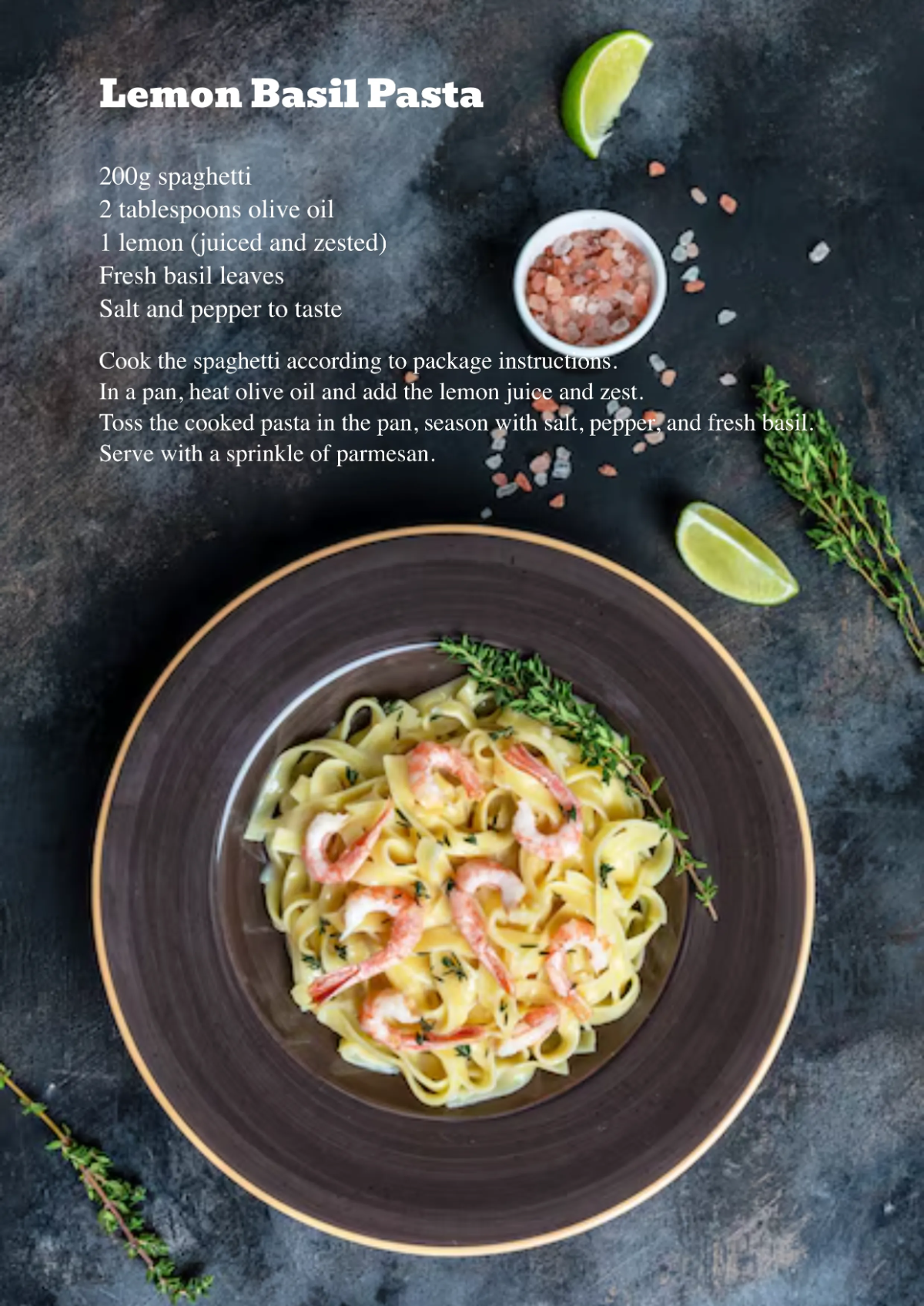 Free Food Photography Cookbook Template to Edit Online