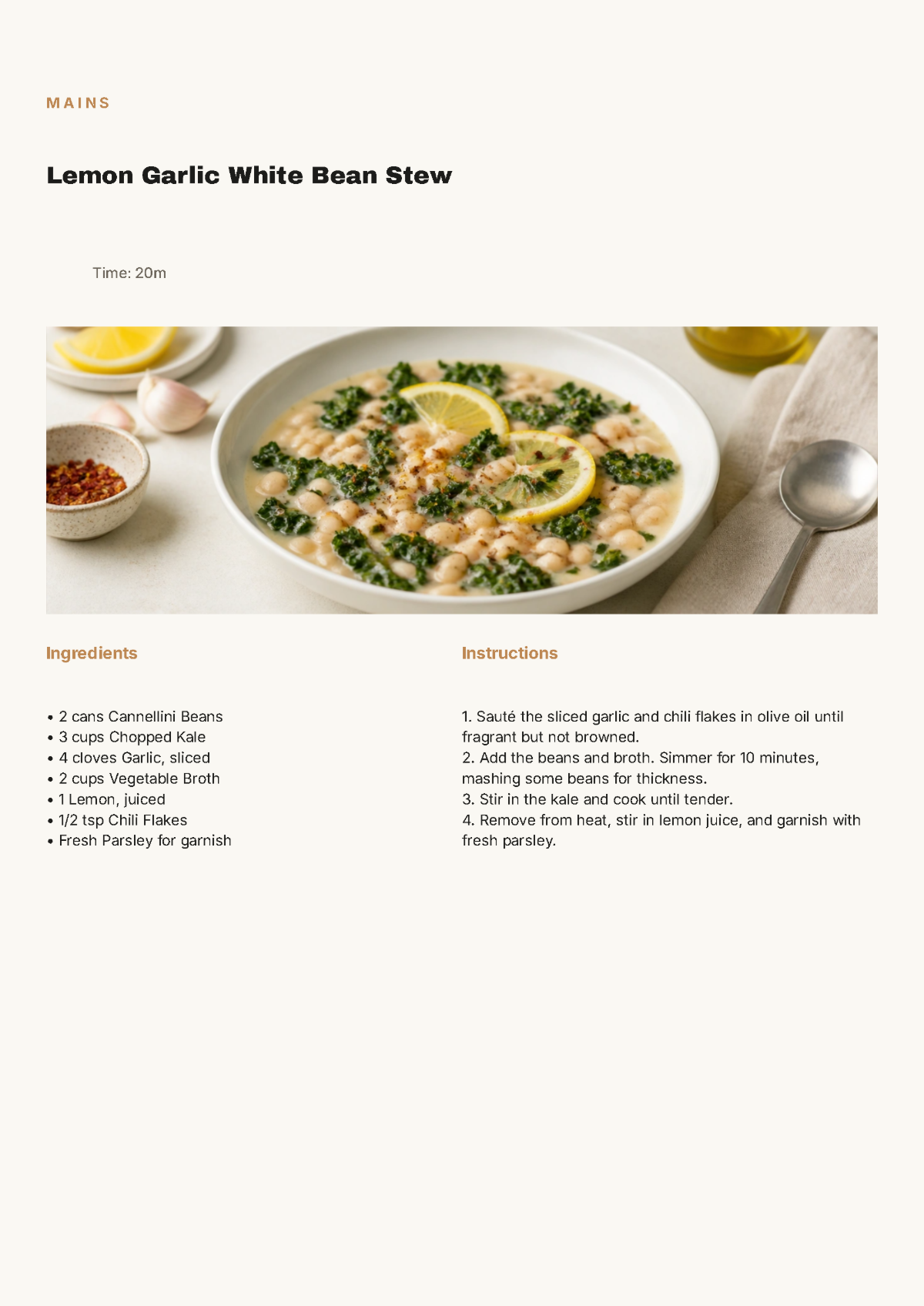 Free Vegan Cookbook Template to Edit Online