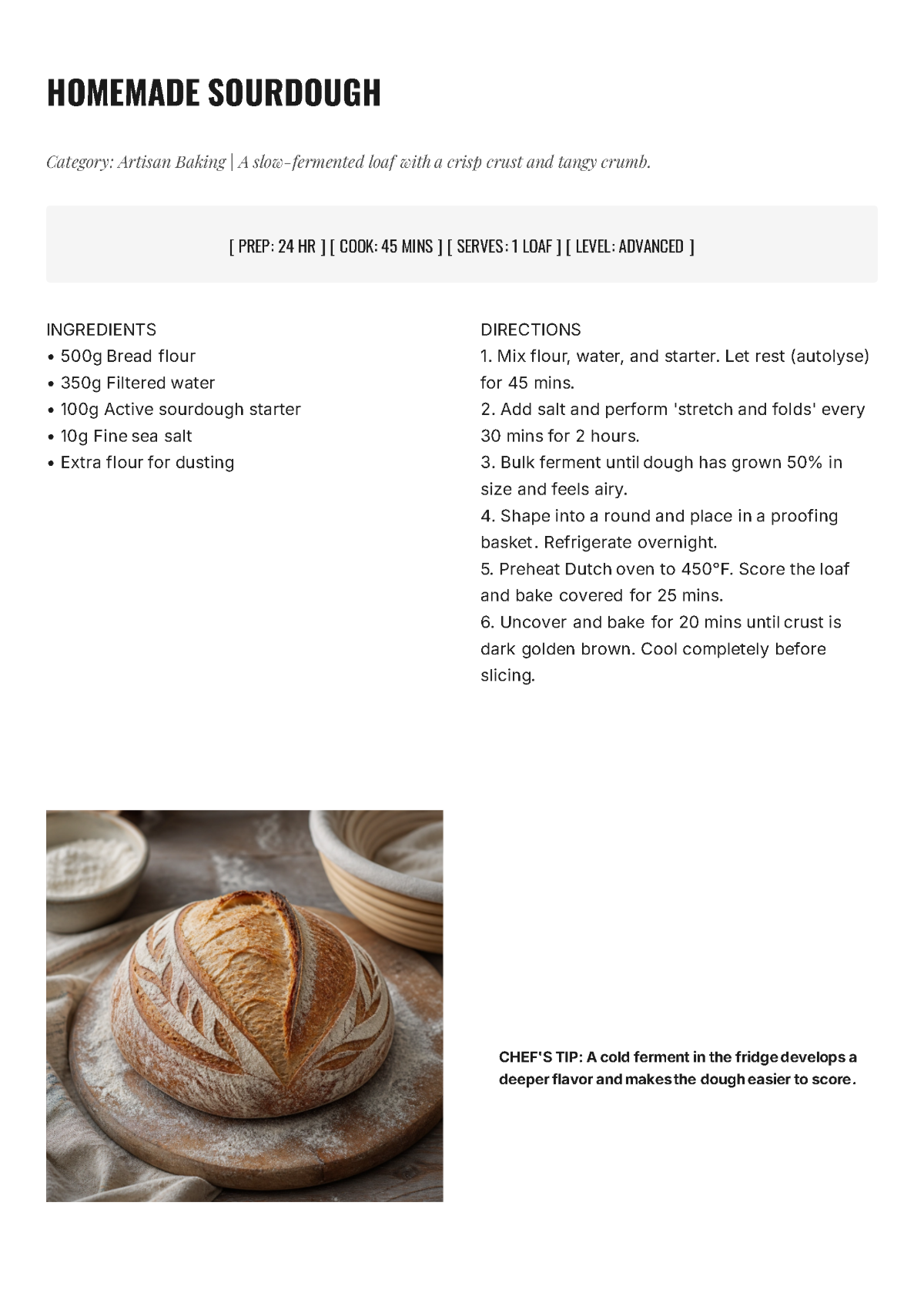 Free Aesthetic Cookbook Layout Template to Edit Online