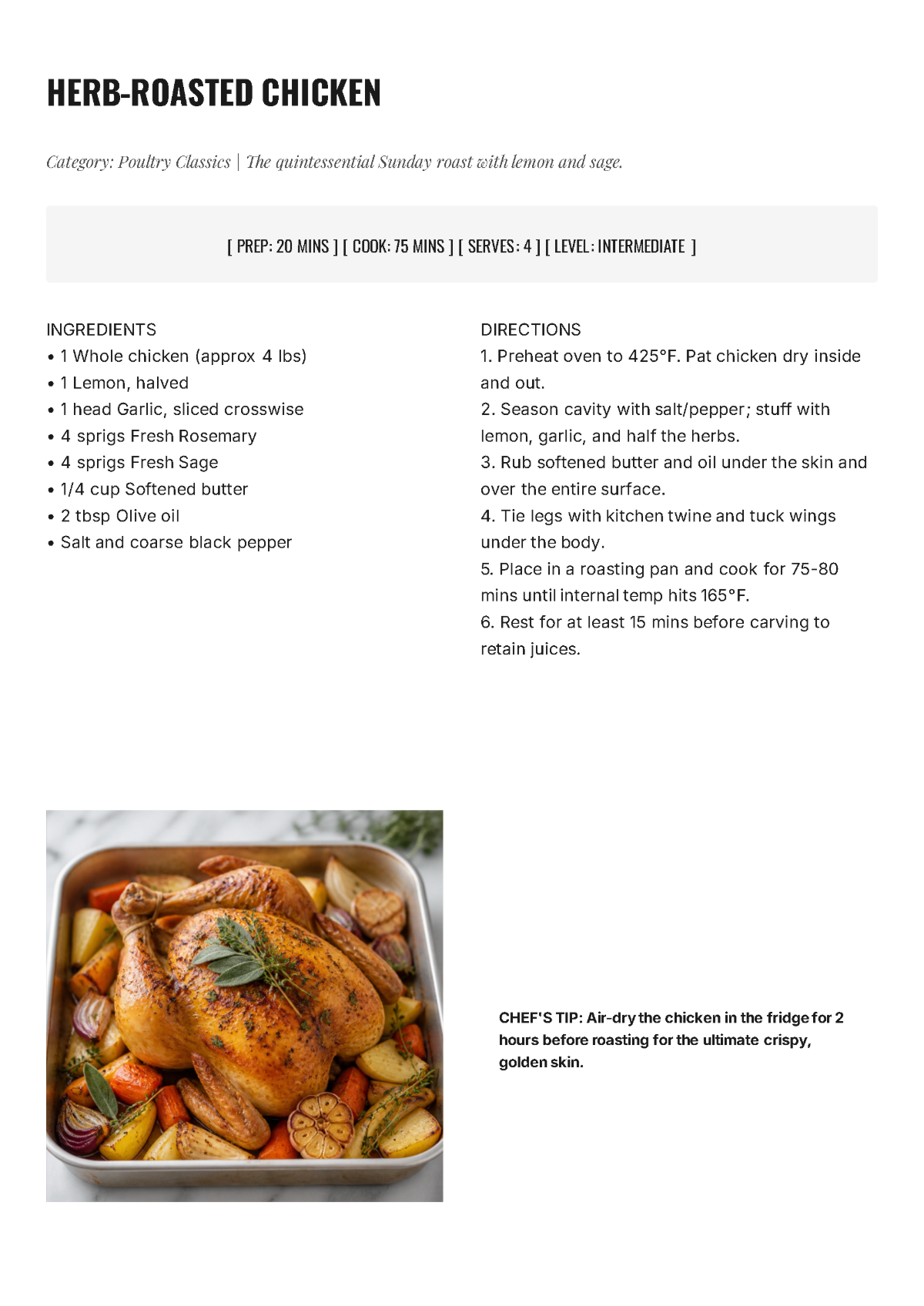 Free Aesthetic Cookbook Layout Template to Edit Online