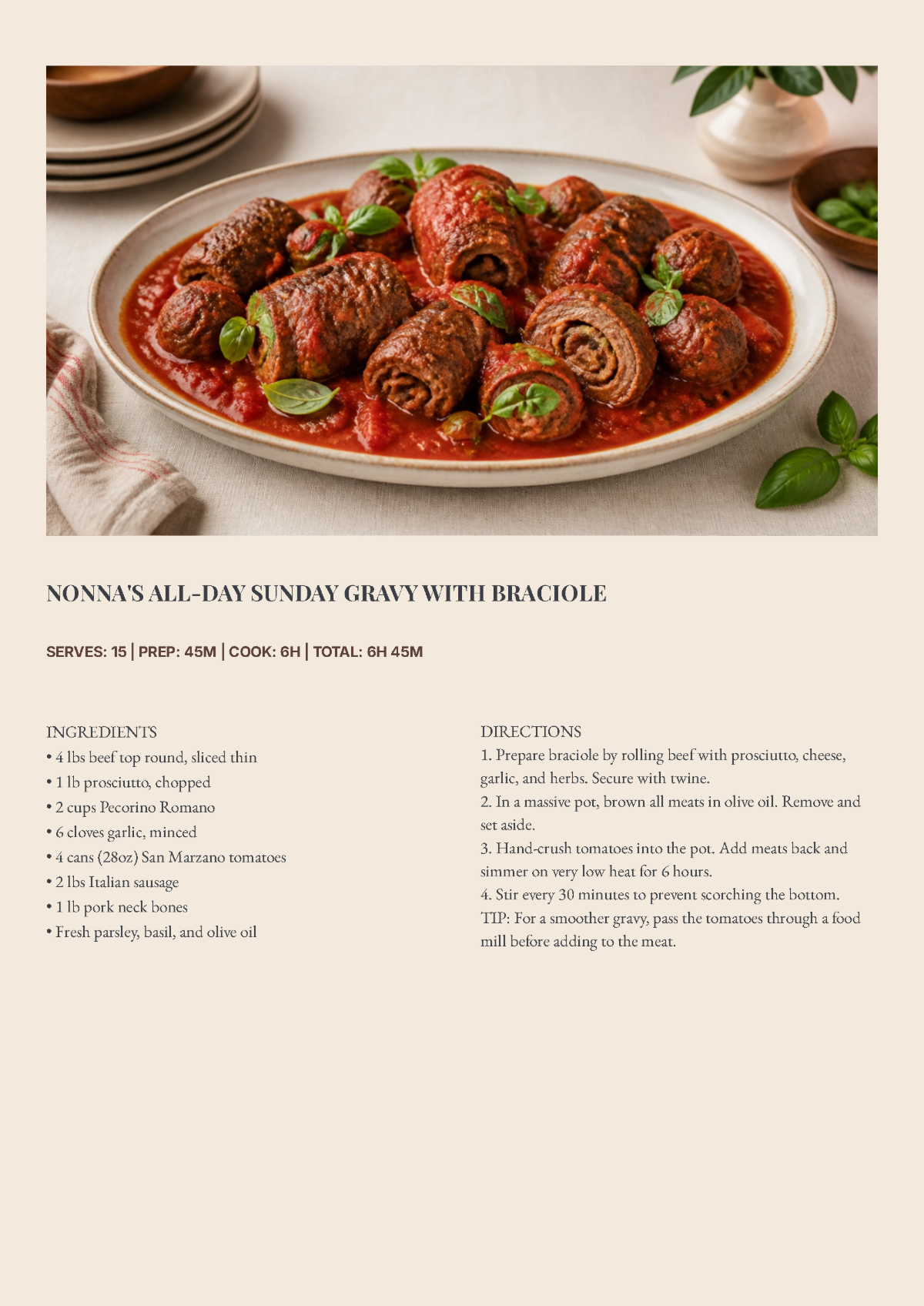 Free Leather Cookbook Template to Edit Online