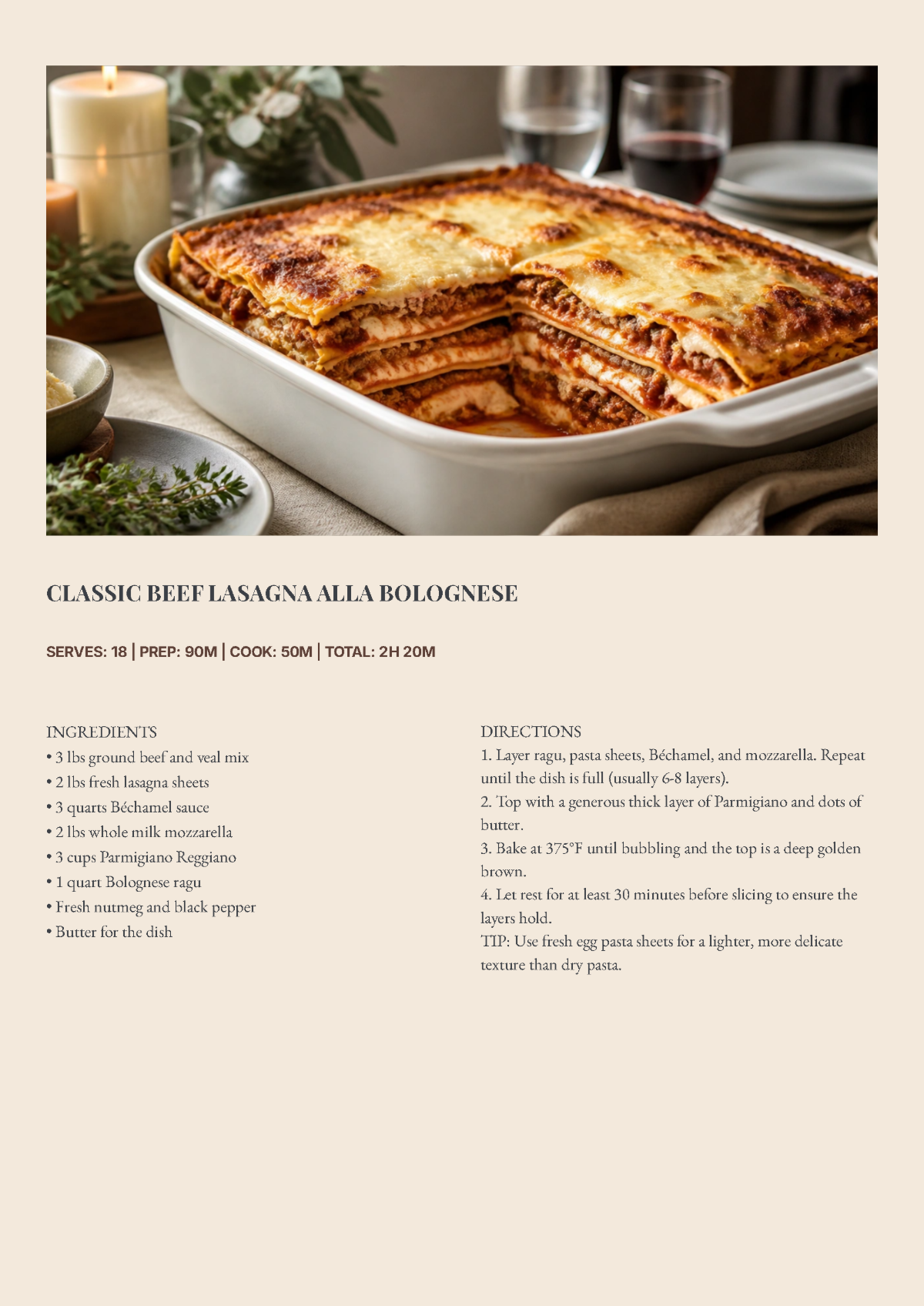 Free Leather Cookbook Template to Edit Online