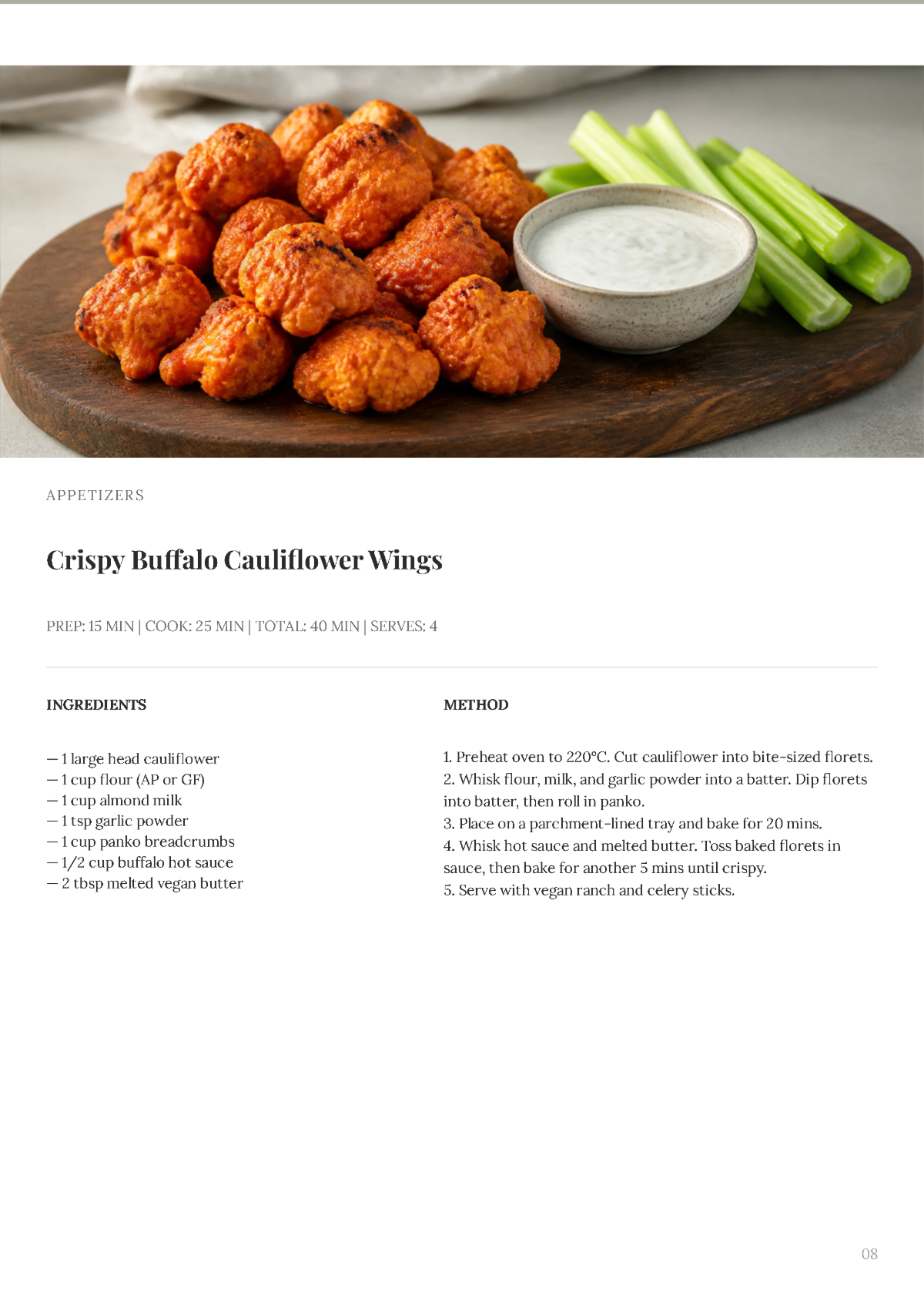 Free Professional Cookbook Template to Edit Online